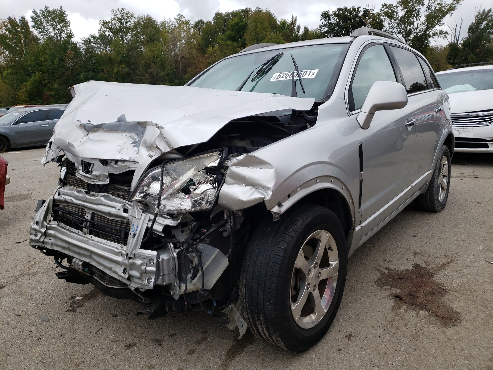 Photo 2 from auction – 2013 CHEVROLET CAPTIVA LT with VIN 3GNAL3EK2DS555206