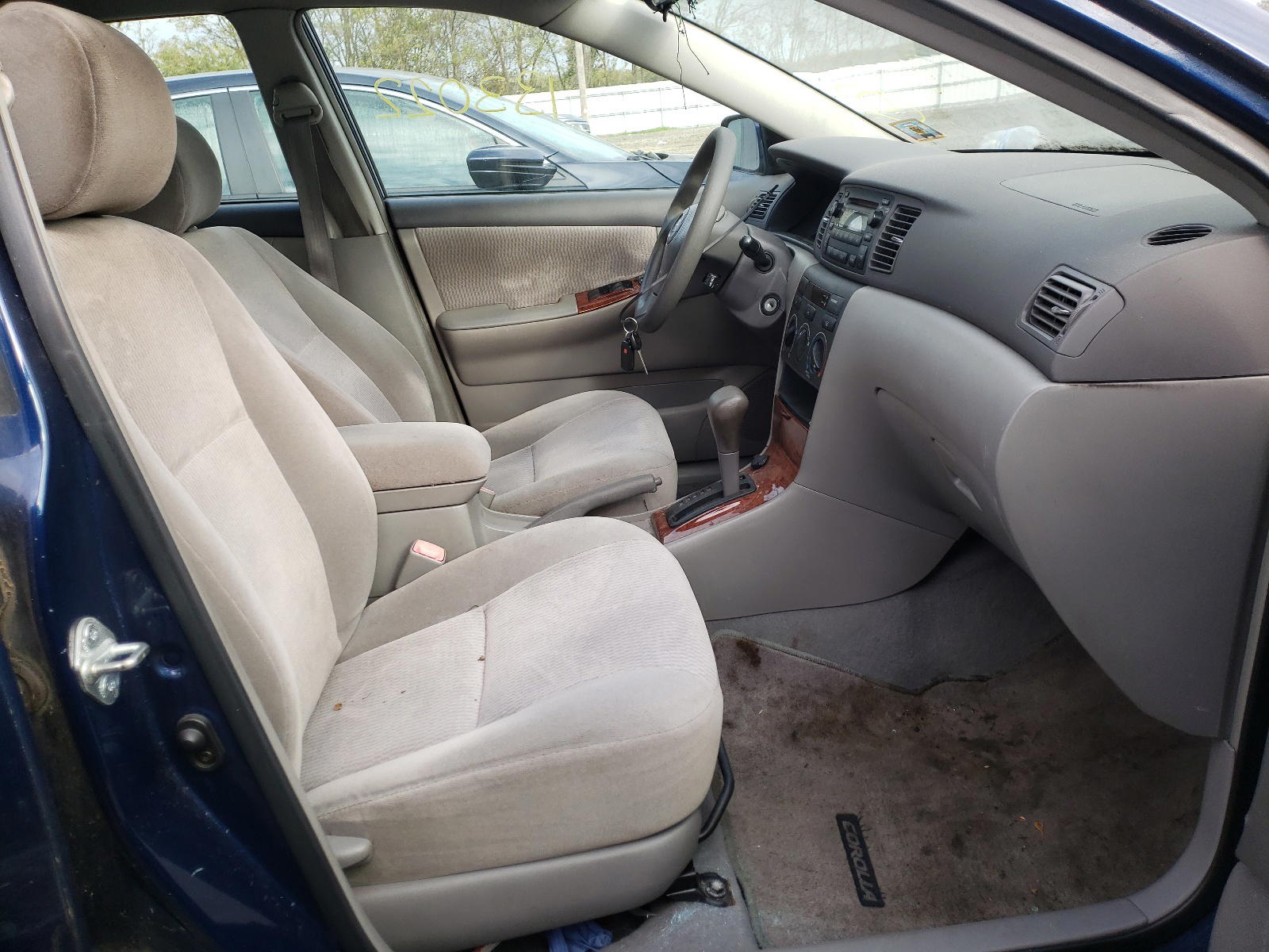 Photo 5 from auction – 2005 TOYOTA COROLLA with VIN 2T1BR32E65C459264