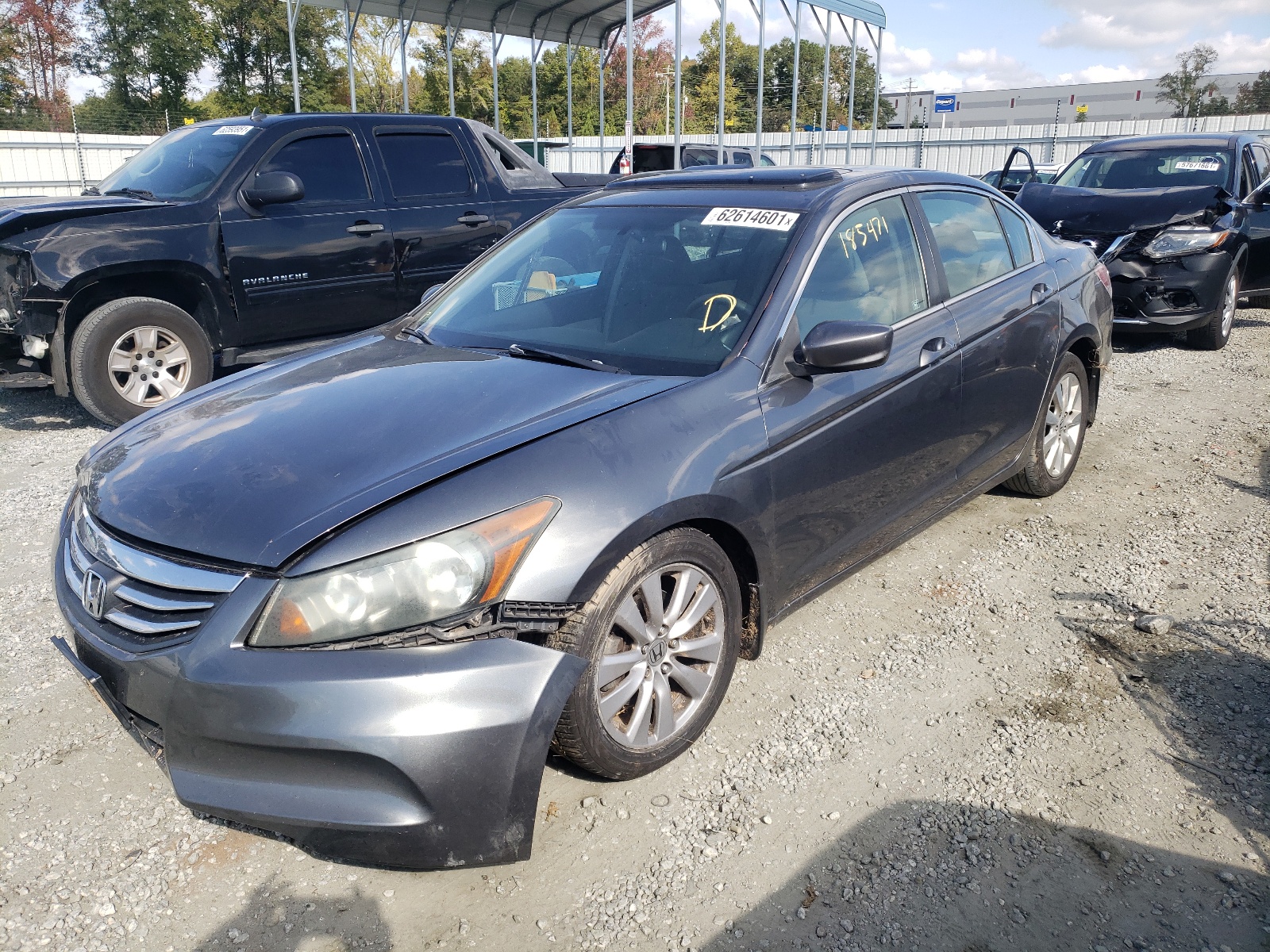 Photo 2 from auction – 2011 HONDA ACCORD EX with VIN 1HGCP2F70BA009868