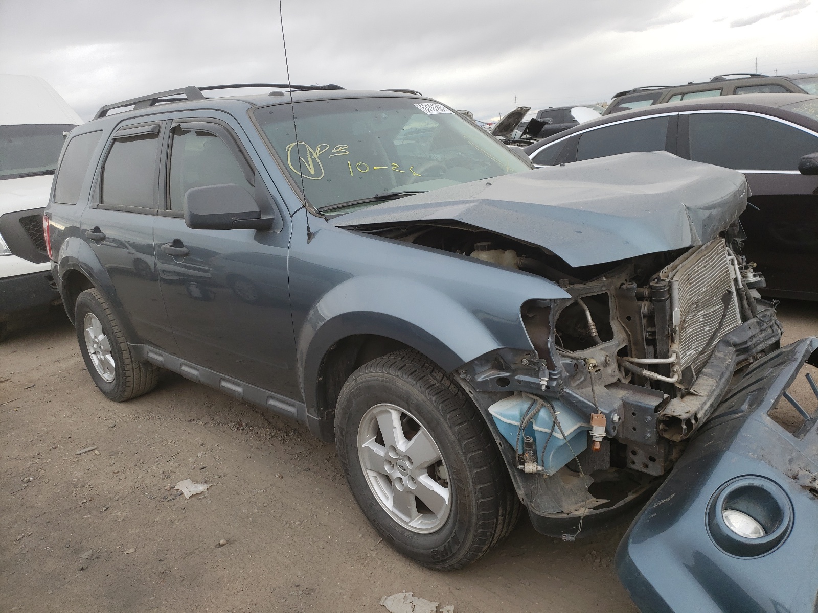 FORD ESCAPE XLT 2010 with VIN 1FMCU0DG8AKA44807 - Photo from auction