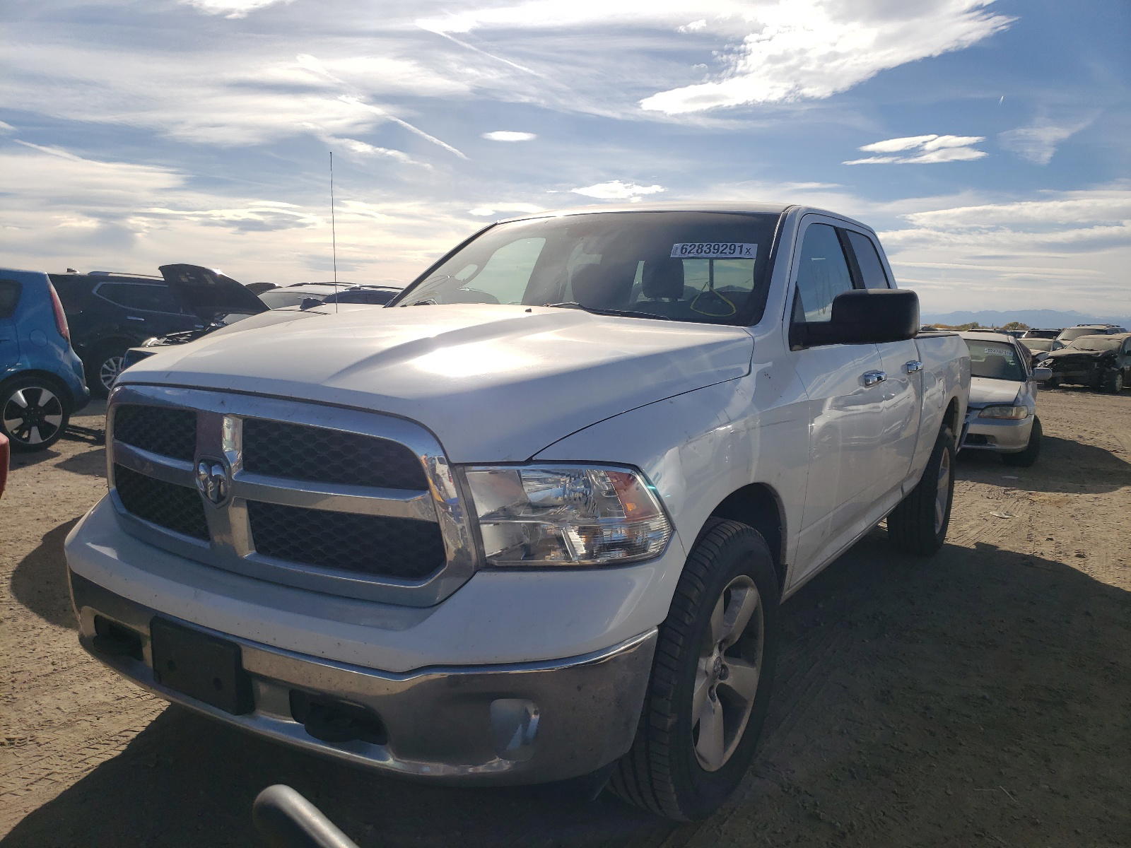Photo 2 from auction – 2013 RAM 1500 SLT with VIN 1C6RR7GT4DS645175