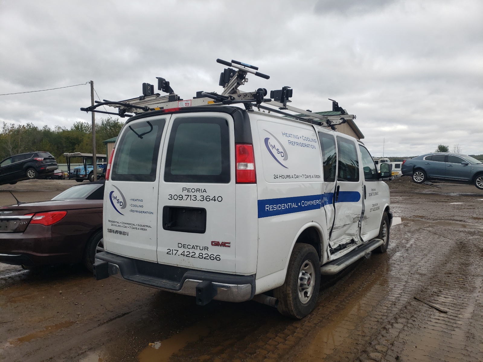 Photo 4 from auction – 2018 GMC SAVANA with VIN 1GTW7AFG7J1902916