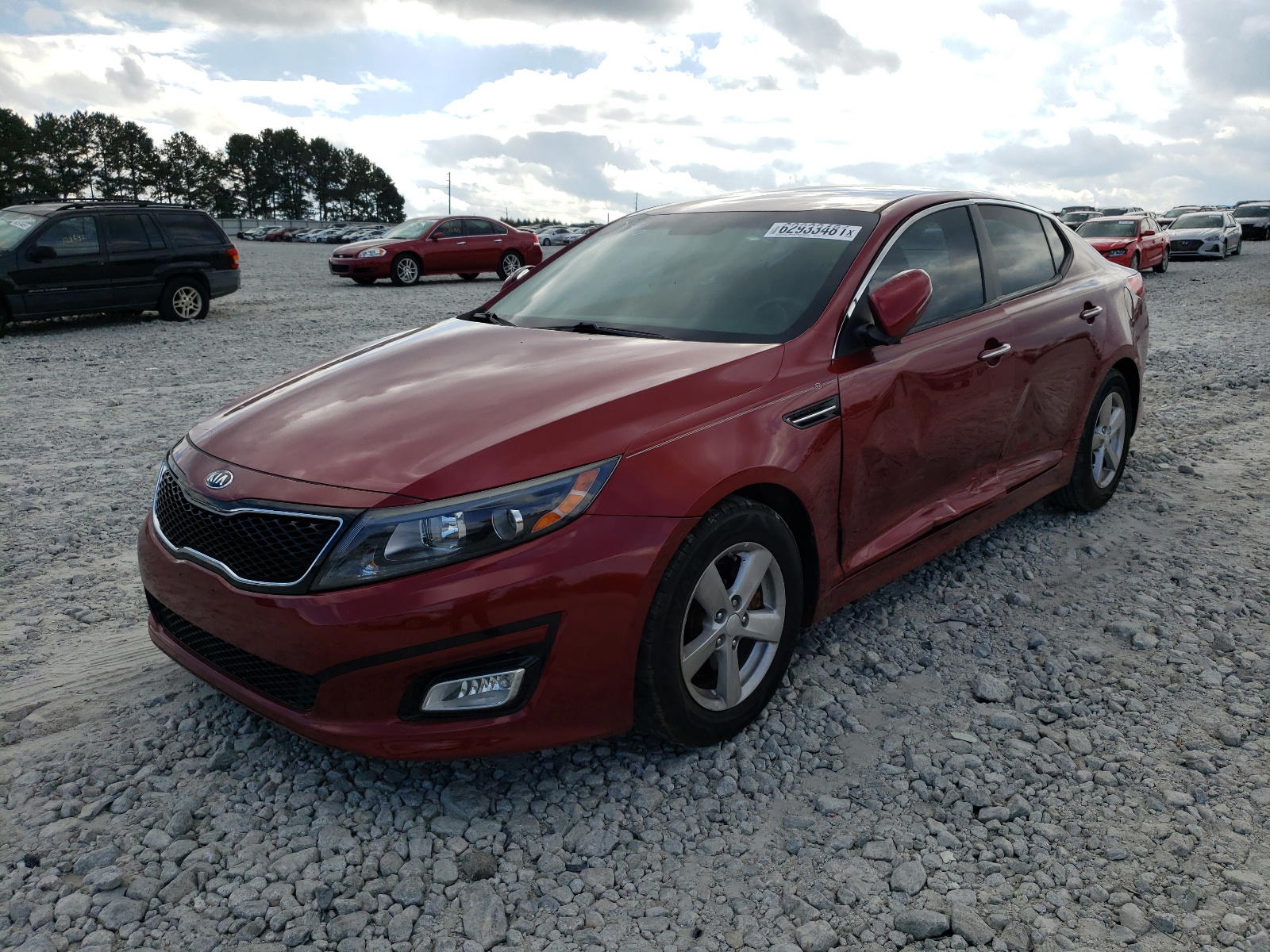 Photo 2 from auction – 2015 KIA OPTIMA LX with VIN 5XXGM4A74FG350146