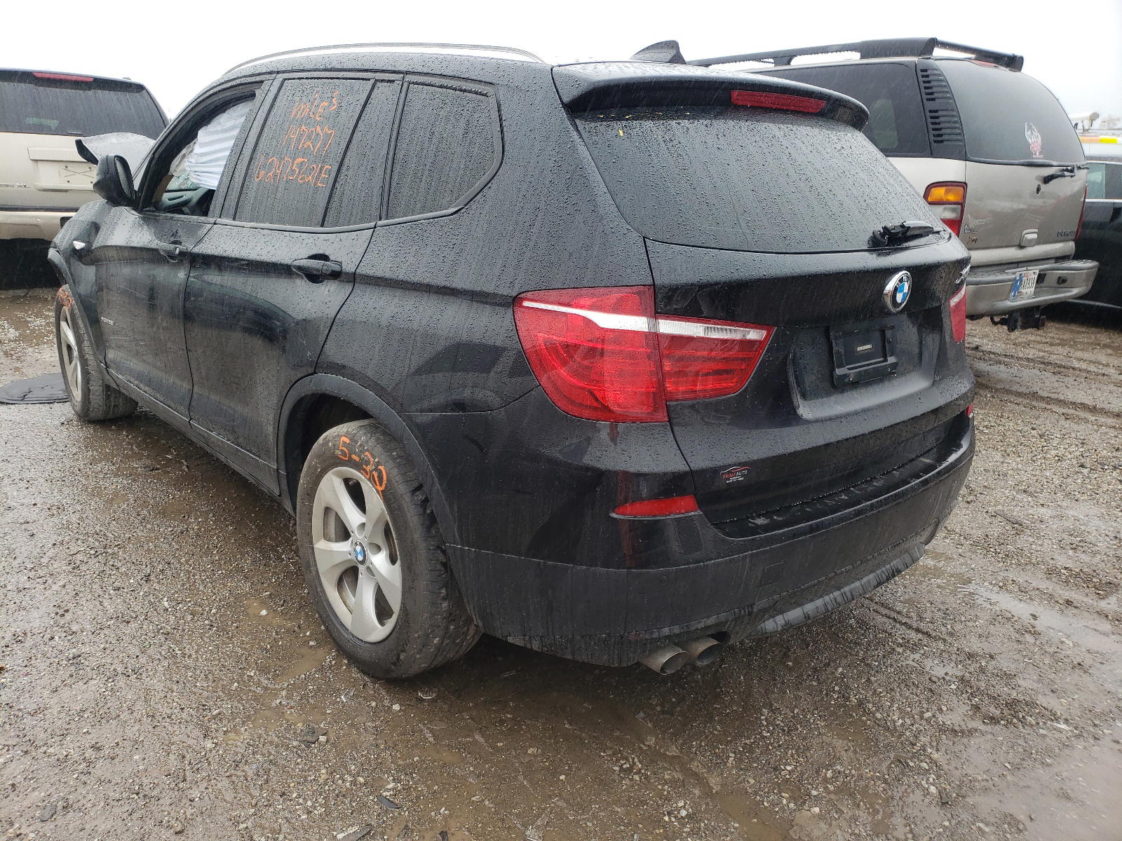 Photo 3 from auction – 2011 BMW X3 XDRIVE2 with VIN 5UXWX5C50BL701955