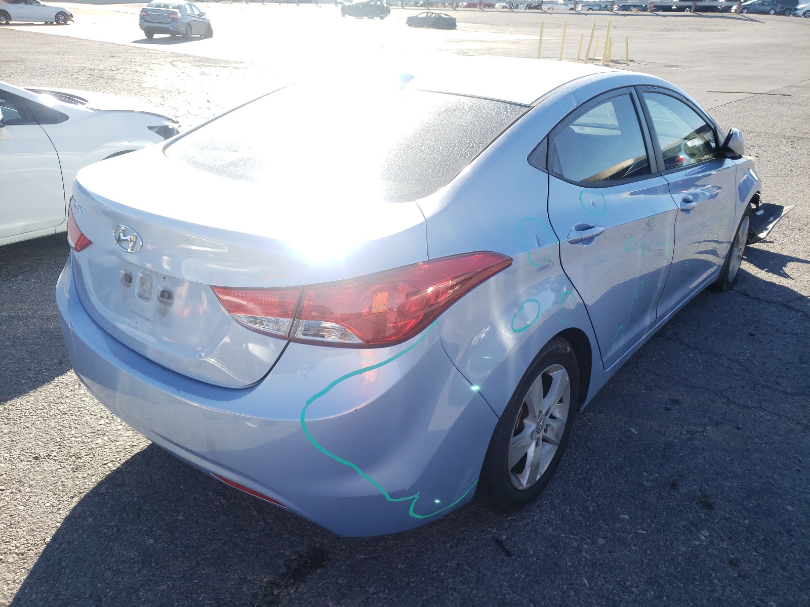 Photo 4 from auction – 2013 HYUNDAI ELANTRA GL with VIN KMHDH4AE2DU847396