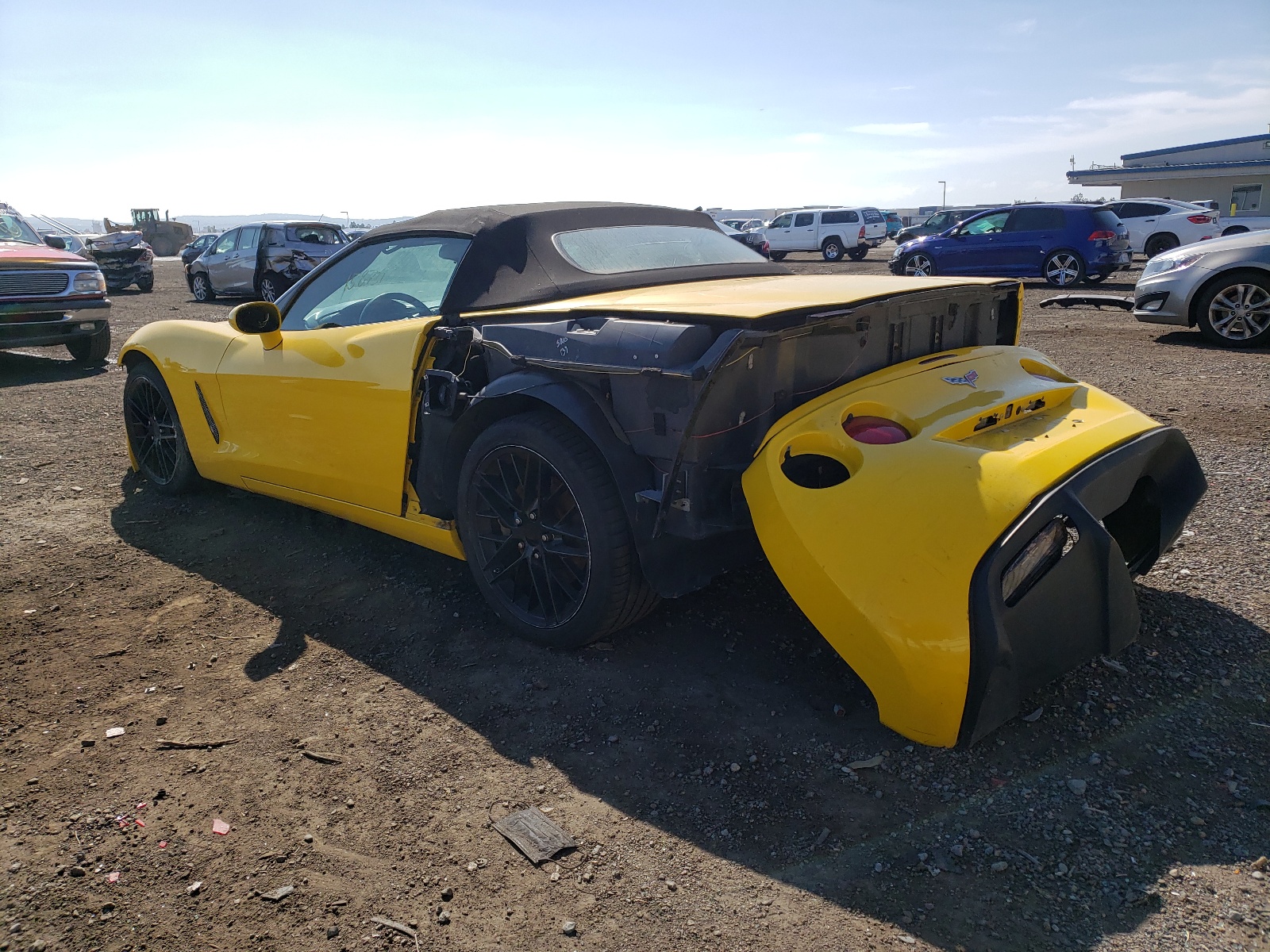 Photo 3 from auction – 2009 CHEVROLET CORVETTE with VIN 1G1YY36W595200244