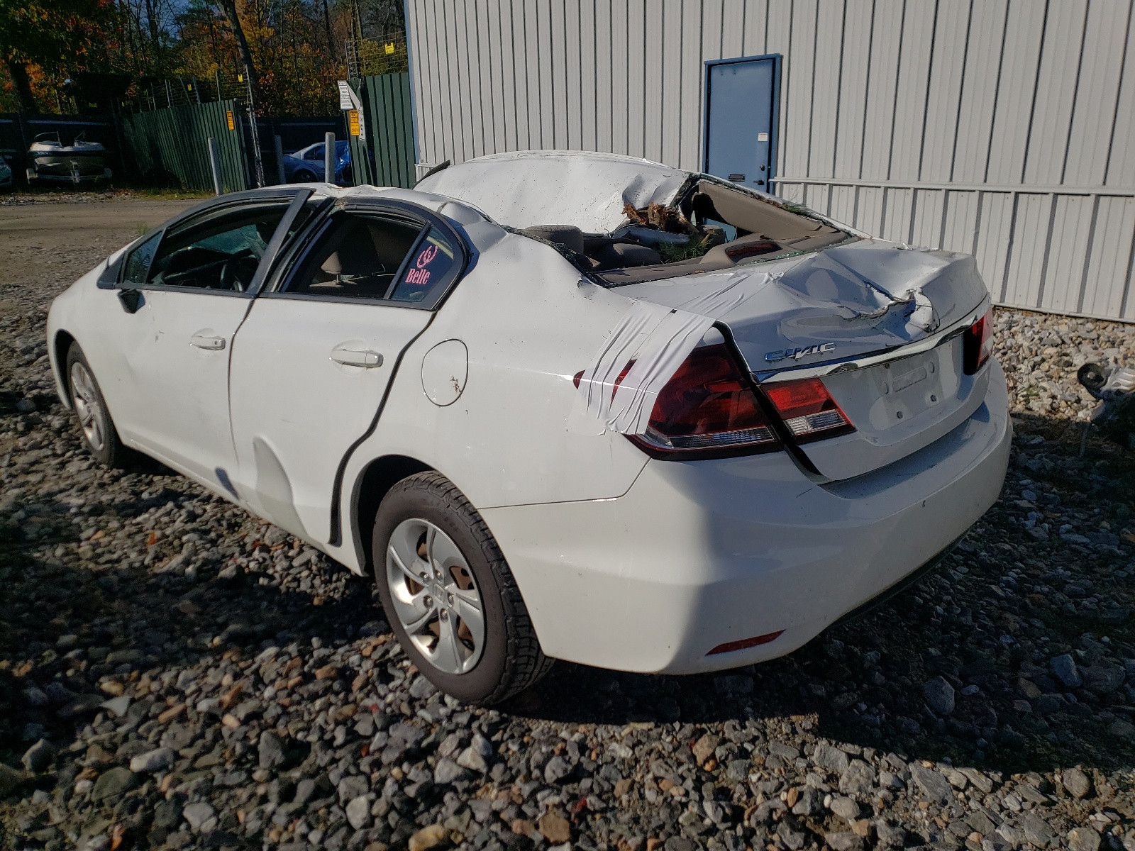 Photo 3 from auction – 2015 HONDA CIVIC LX with VIN 19XFB2F56FE227034