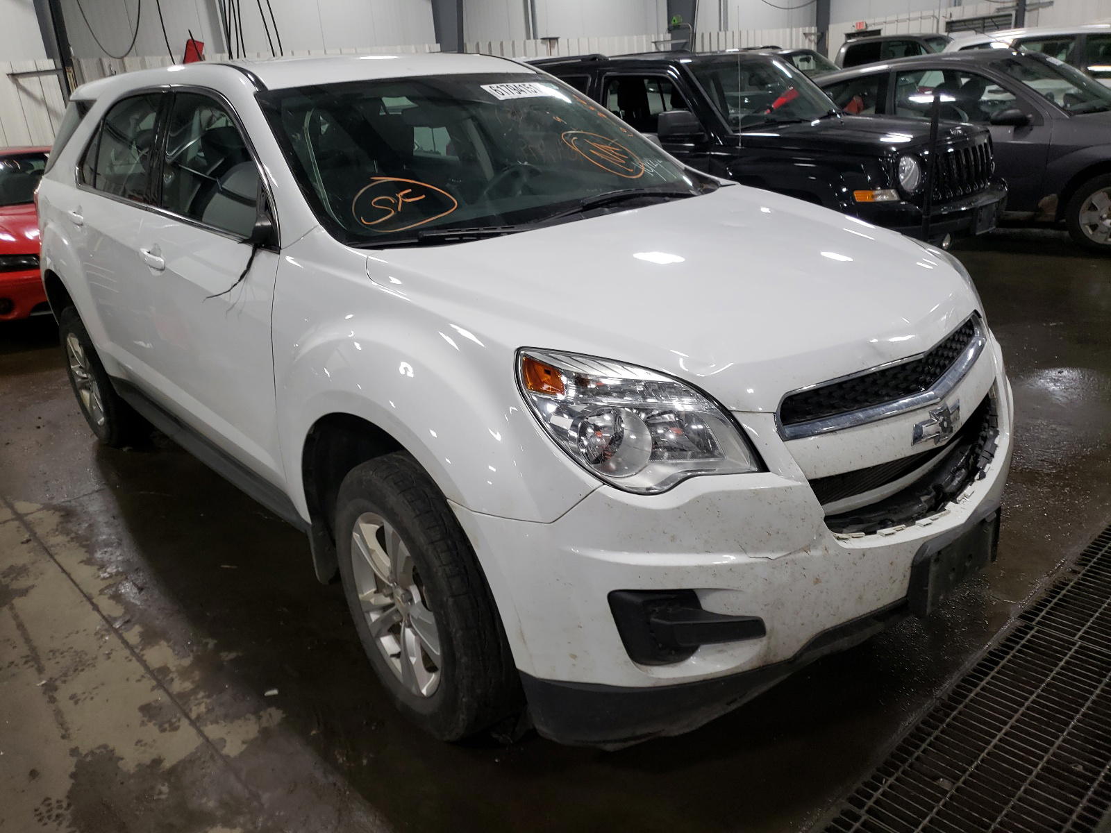 CHEVROLET EQUINOX LS 2014 with VIN 2GNALAEK0E1137129 - Photo from auction