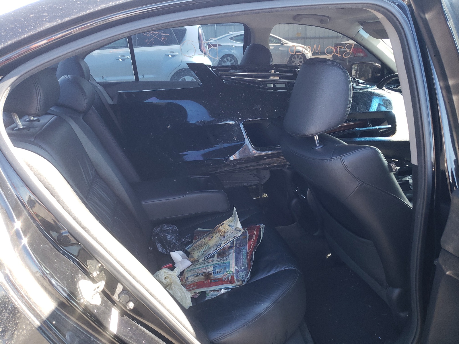 Photo 6 from auction – 2012 HONDA ACCORD EXL with VIN 1HGCP2F81CA145503
