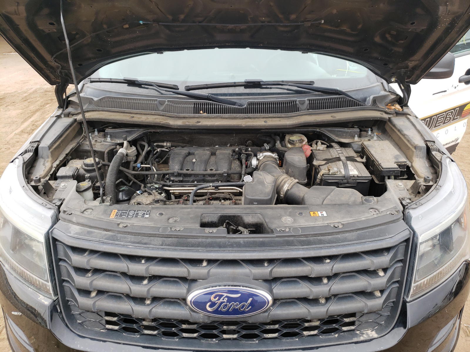 Photo 7 from auction – 2017 FORD EXPLORER P with VIN 1FM5K8AR5HGA37586