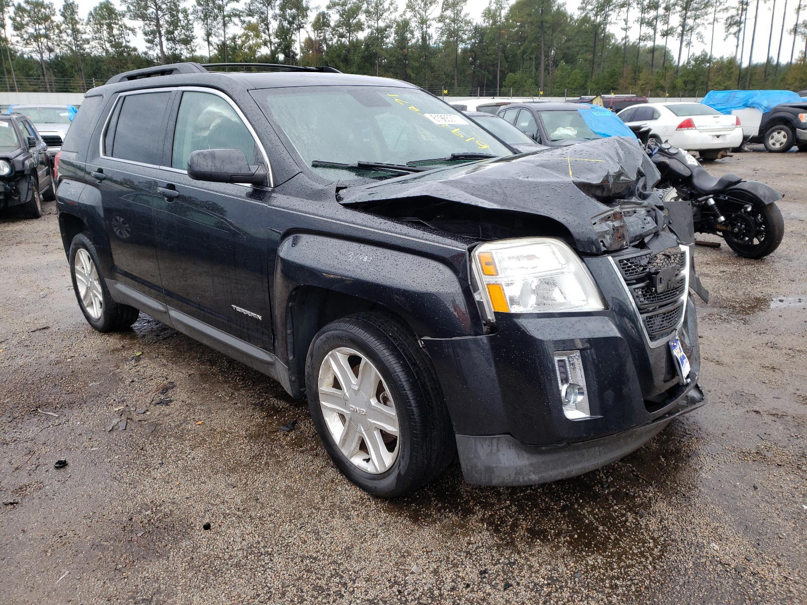 GMC TERRAIN SL 2012 with VIN 2GKALUEK0C6210644 - Photo from auction
