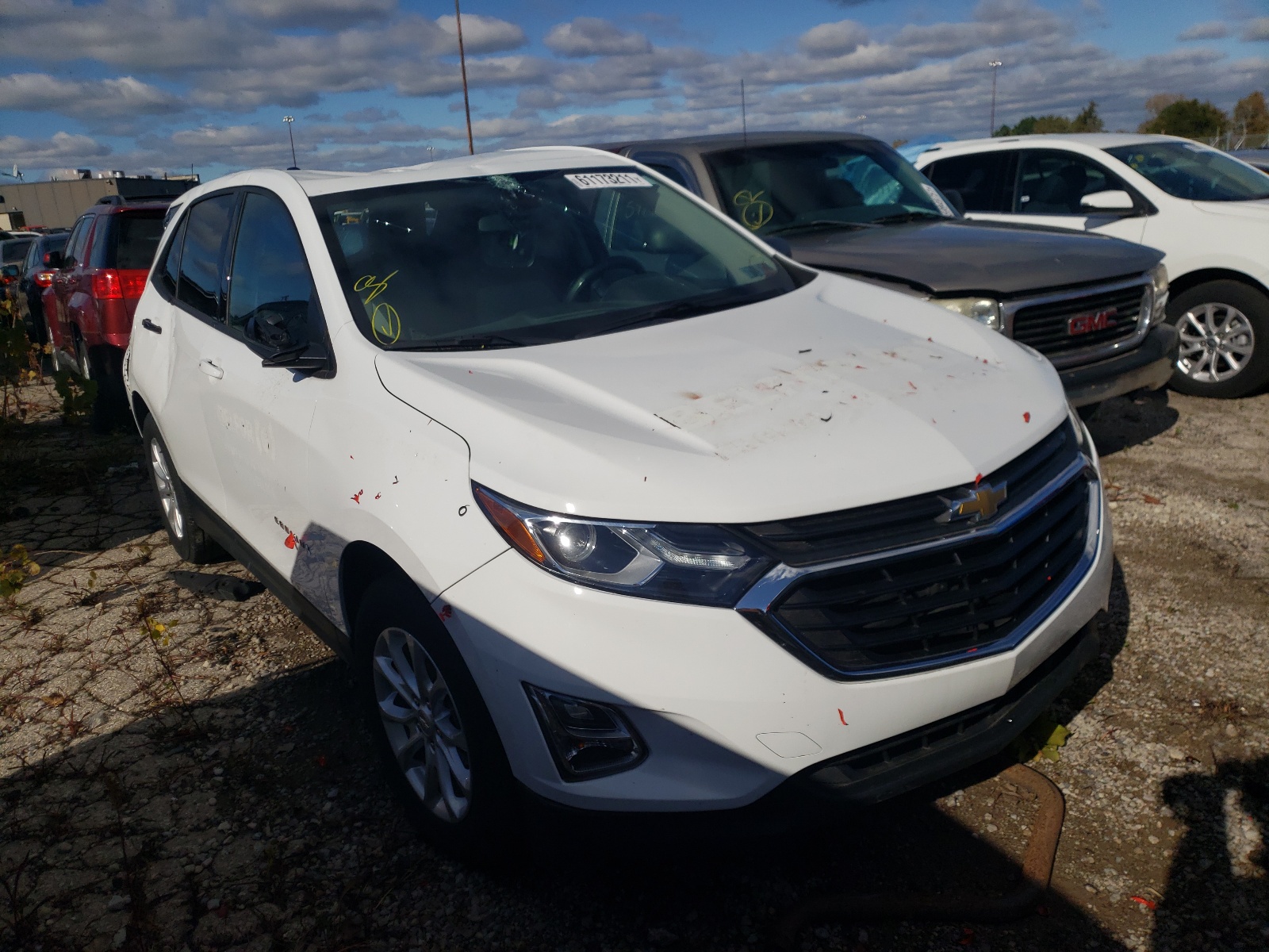Photo 1 from auction – 2019 CHEVROLET EQUINOX LS with VIN 2GNAXSEV7K6266469
