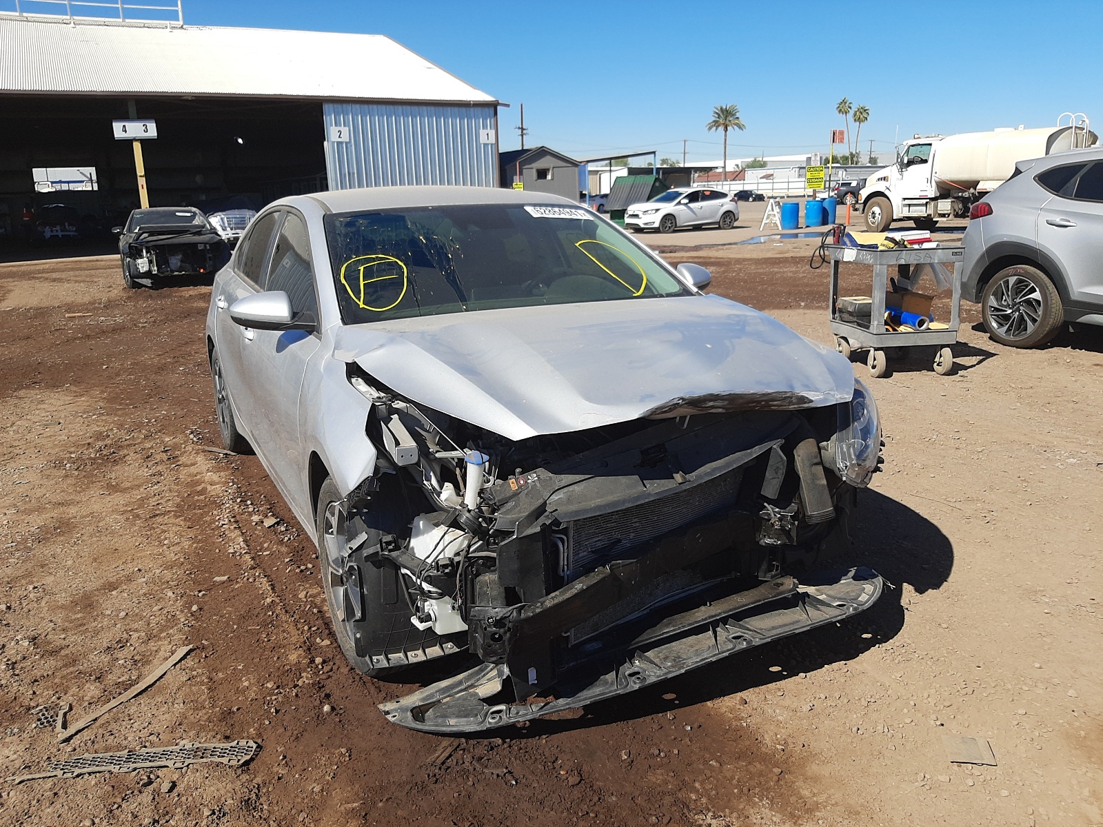 Photo 1 from auction – 2019 KIA FORTE FE with VIN 3KPF24AD0KE121053