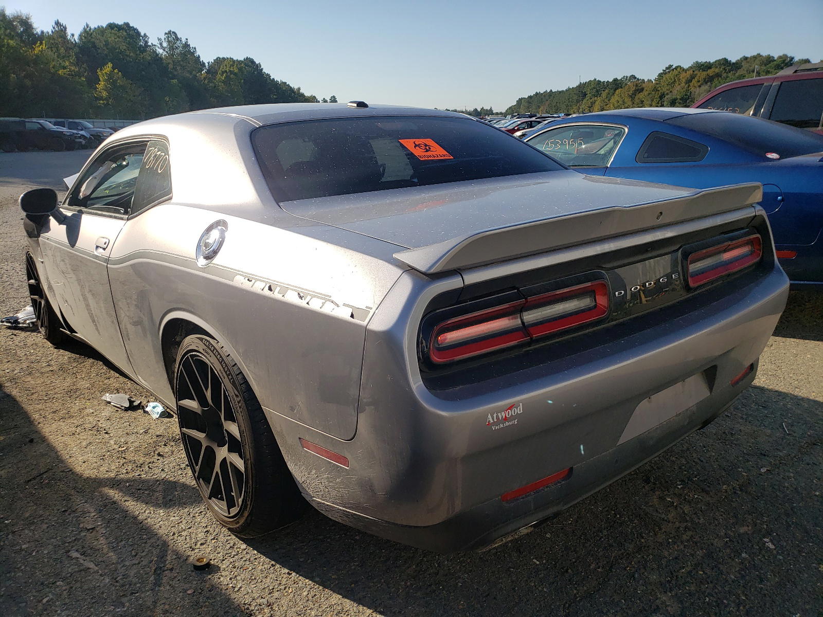 Photo 3 from auction – 2015 DODGE CHALLENGER with VIN 2C3CDZAT4FH927462