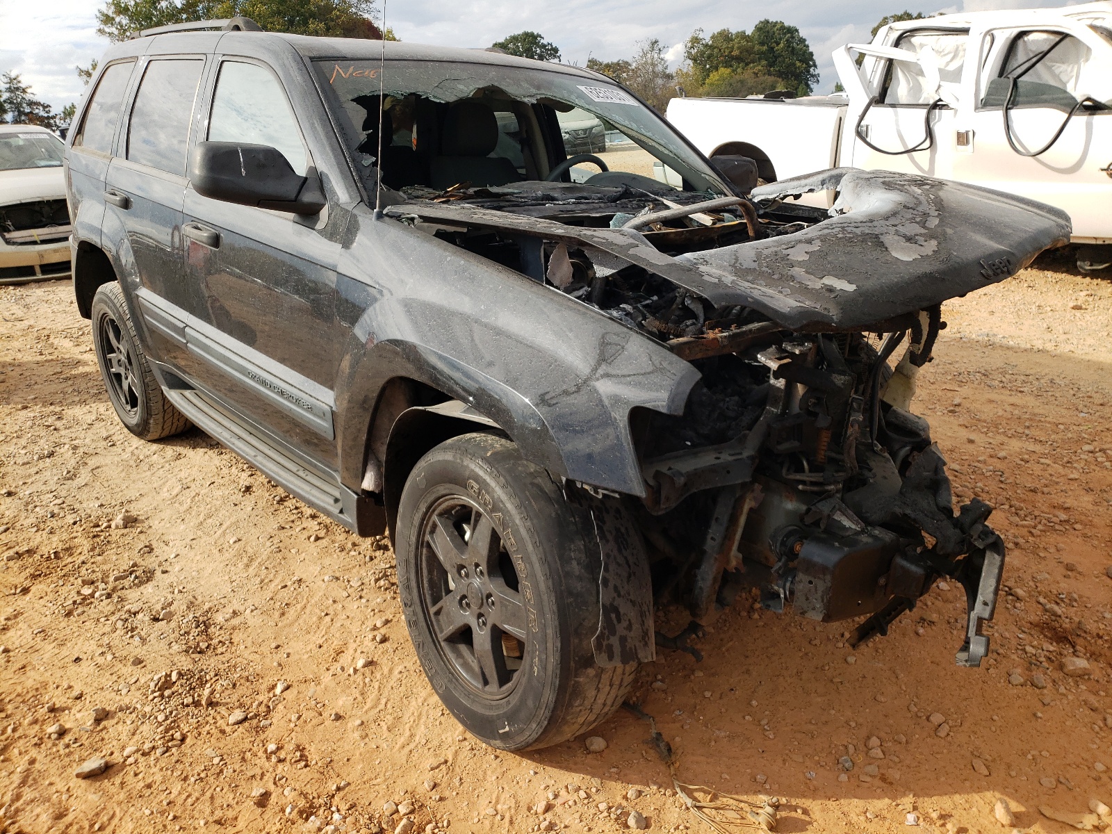 JEEP GRAND CHER 2006 with VIN 1J4GR48K86C284027 - Photo from auction