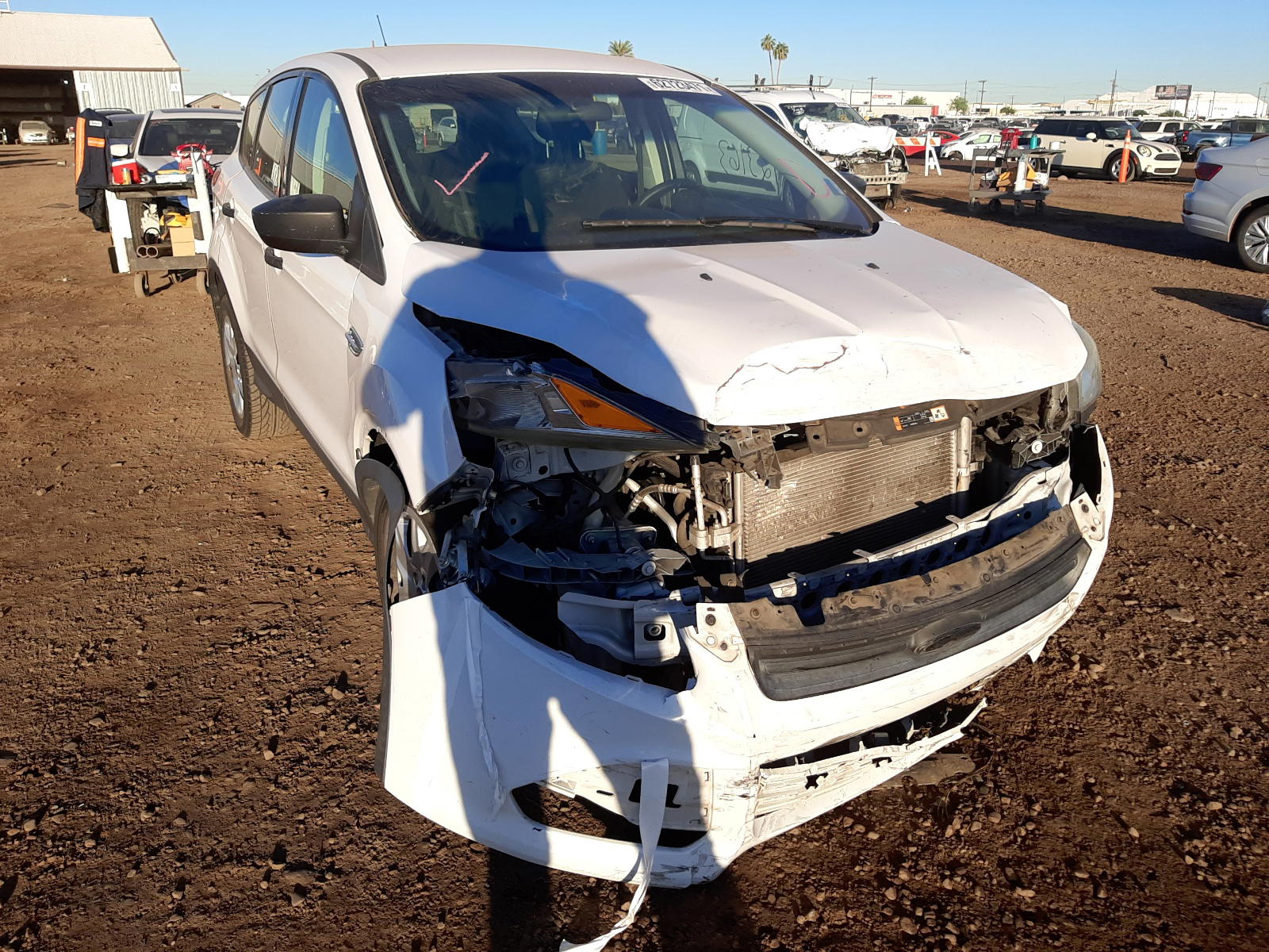 Photo 9 from auction – 2014 FORD ESCAPE S with VIN 1FMCU0F76EUD09246