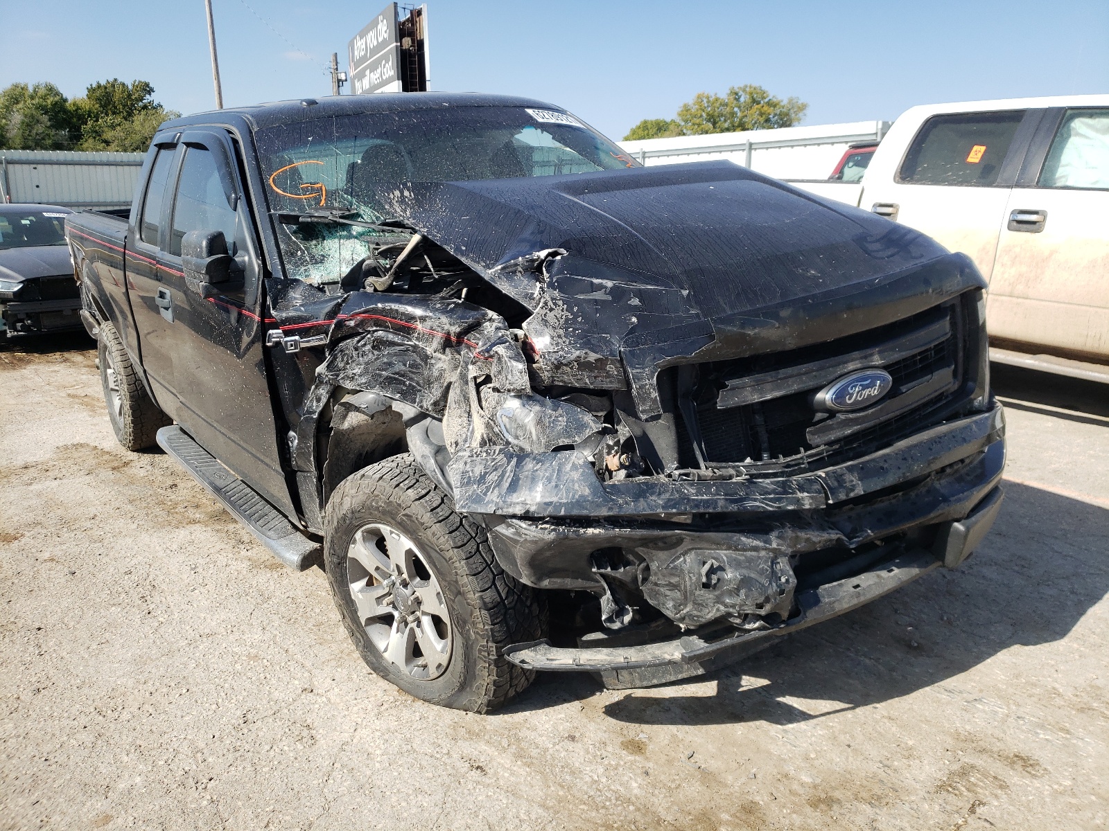 Photo 9 from auction – 2013 FORD F150 SUPER with VIN 1FTFX1EF1DKE22829
