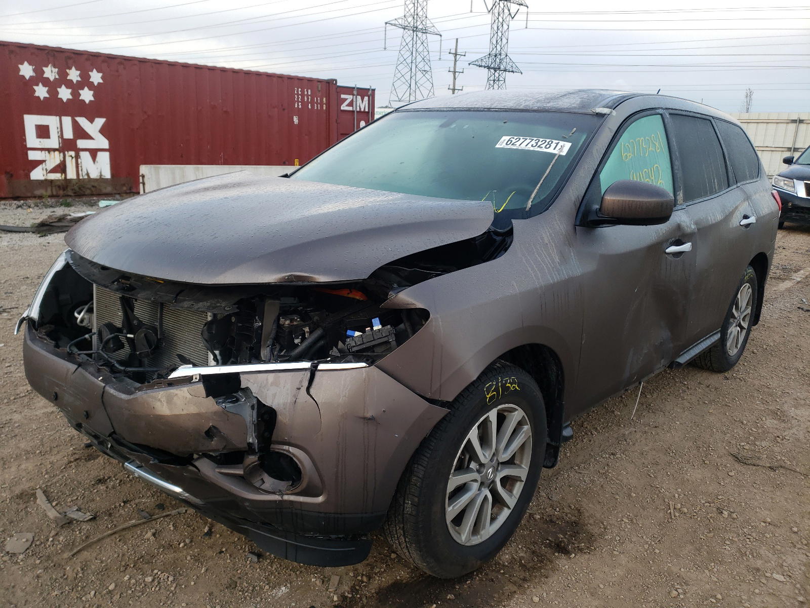 Photo 2 from auction – 2015 NISSAN PATHFINDER with VIN 5N1AR2MM8FC625624