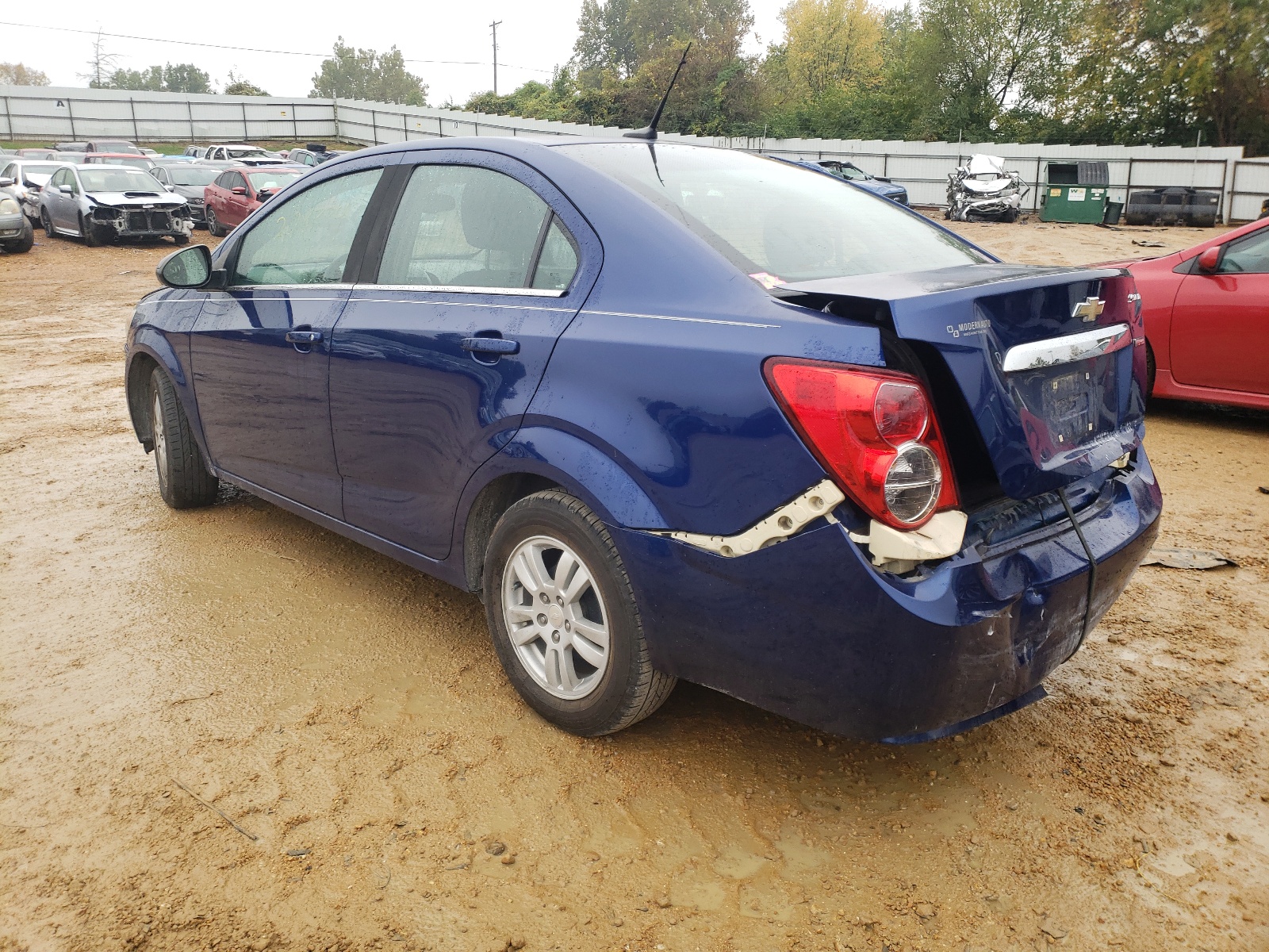 Photo 3 from auction – 2013 CHEVROLET SONIC LT with VIN 1G1JC5SB4D4250632