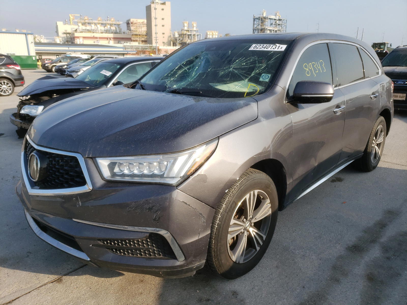 Photo 2 from auction – 2017 ACURA MDX with VIN 5FRYD3H31HB007512