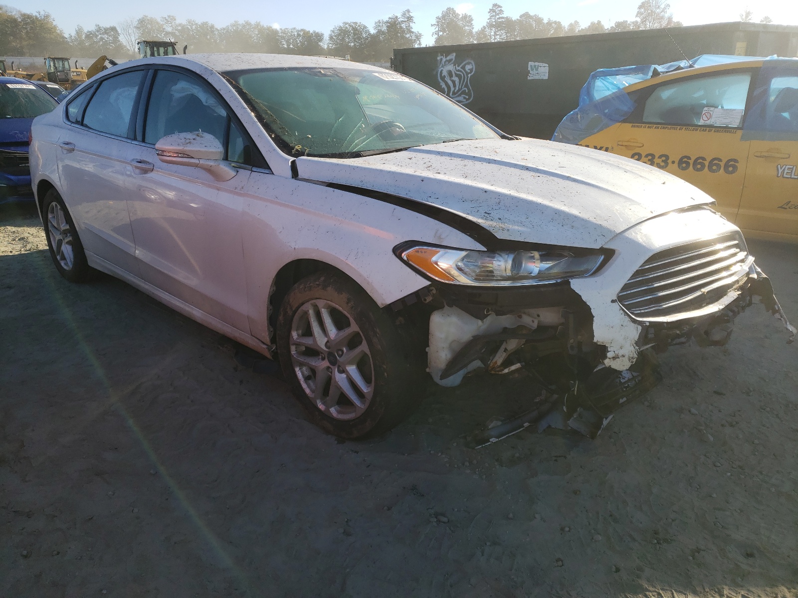 FORD FUSION SE 2014 with VIN 3FA6P0H7XER134034 - Photo from auction