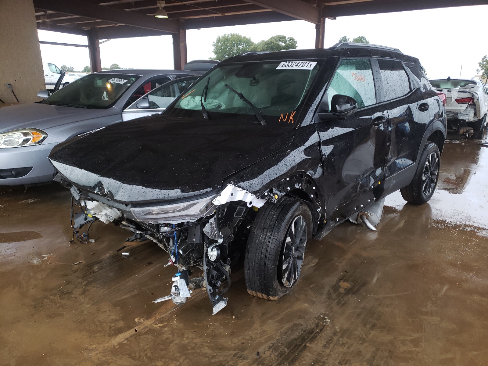 Photo 2 from auction – 2021 CHEVROLET TRAILBLAZE with VIN KL79MPSLXMB170191