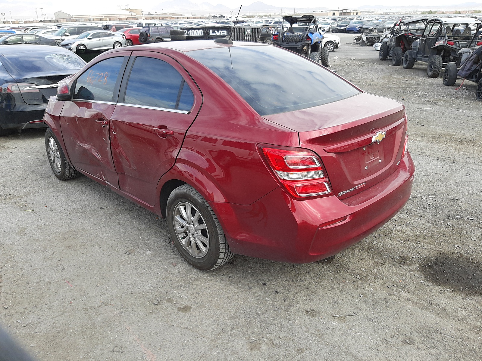 Photo 3 from auction – 2017 CHEVROLET SONIC LT with VIN 1G1JD5SB1H4110959