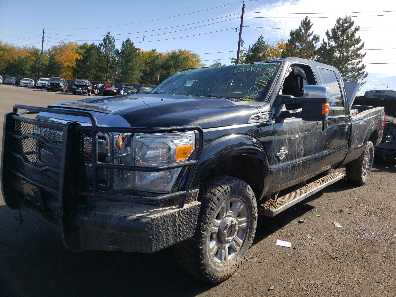 Photo 2 from auction – 2012 FORD F350 SUPER with VIN 1FT8W3BT2CEC87617