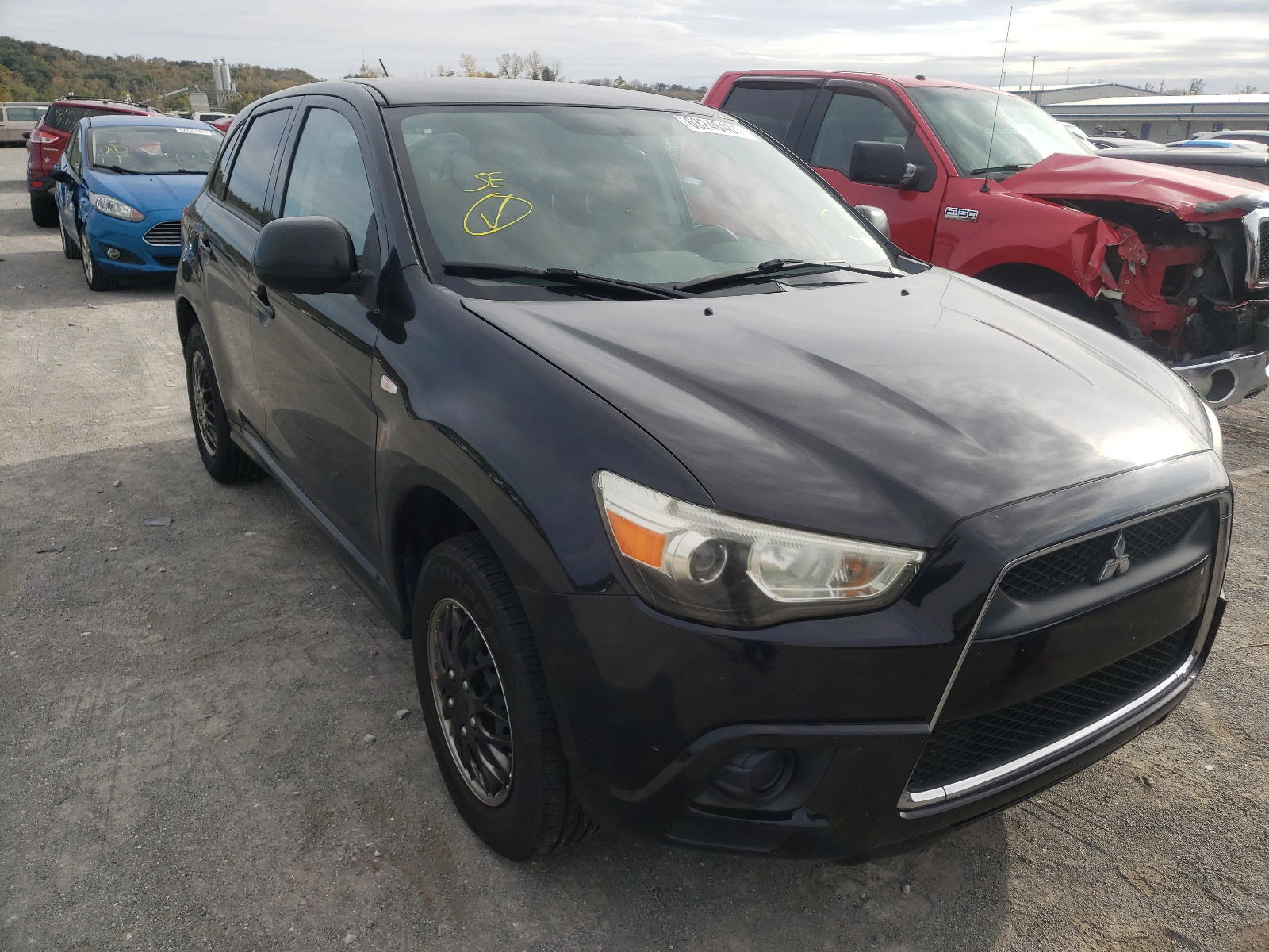 MITSUBISHI OUTLANDER 2012 with VIN JA4AP3AU2CZ001650 - Photo from auction