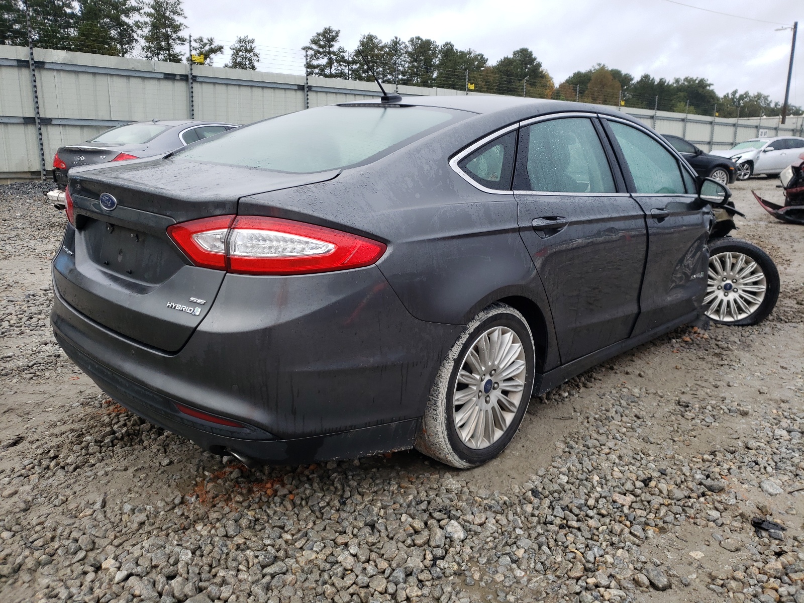 Photo 4 from auction – 2015 FORD FUSION SE with VIN 3FA6P0LU9FR141524