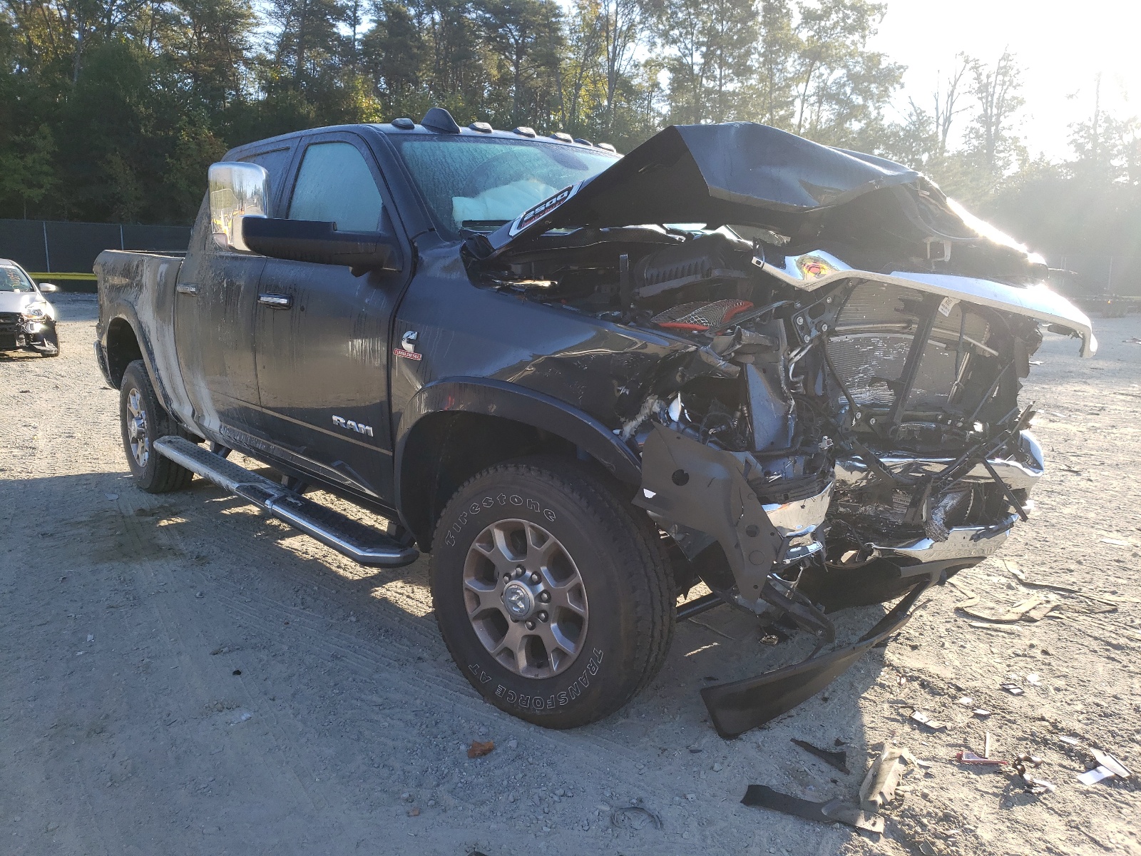 RAM 2500 LARAM 2021 with VIN 3C6UR5FL3MG569312 - Photo from auction