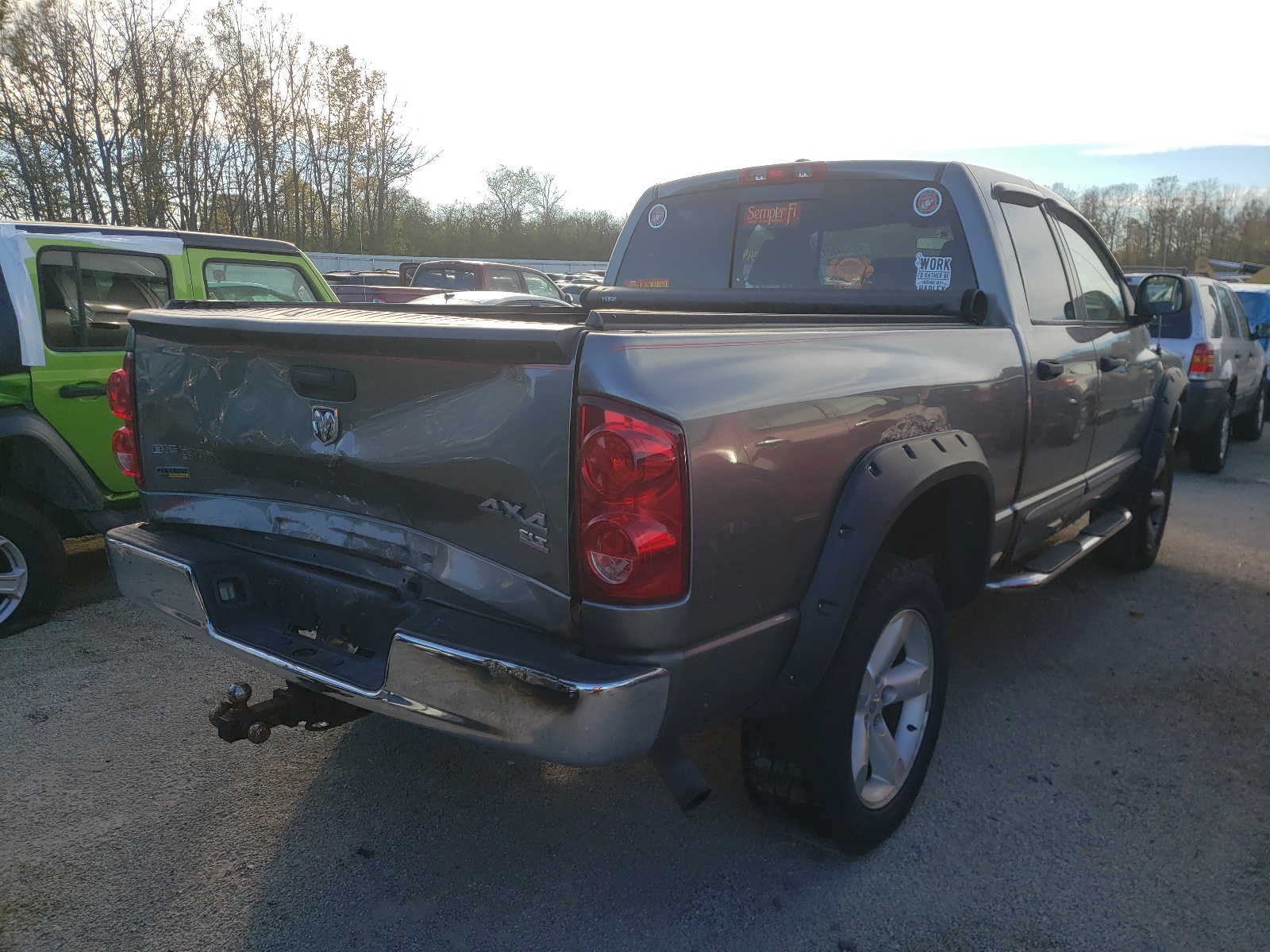 Photo 4 from auction – 2007 DODGE RAM 1500 S with VIN 1D7HU18PX7J503236