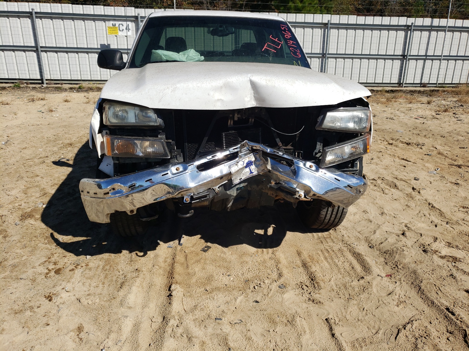 Photo 9 from auction – 2006 CHEVROLET SILVERADO with VIN 2GCEK13T261142357