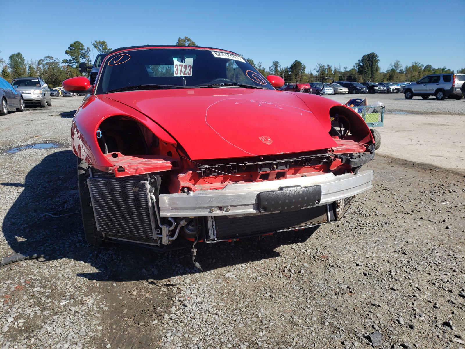 Photo 9 from auction – 2000 PORSCHE BOXSTER S with VIN WP0CB2982YU660380