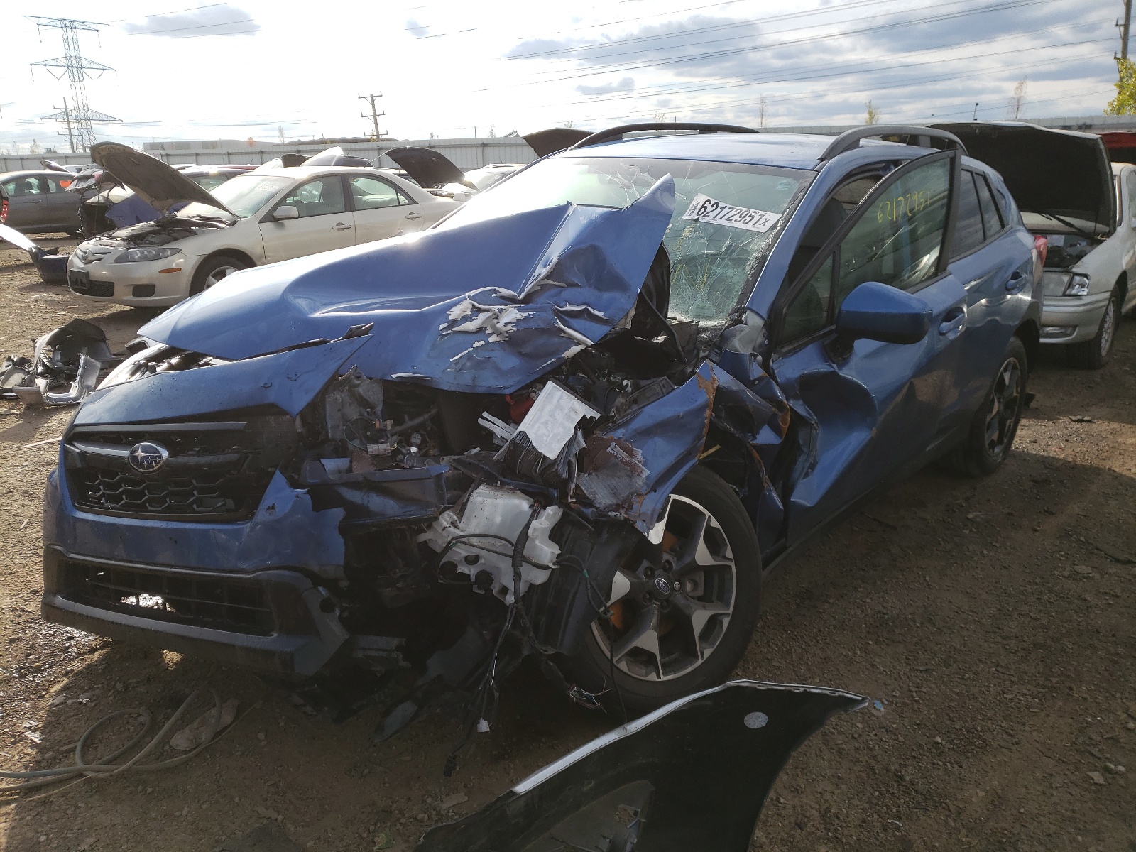 Photo 2 from auction – 2020 SUBARU CROSSTREK with VIN JF2GTAPC4L8233141