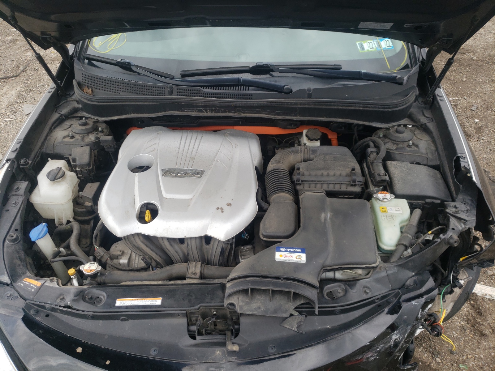 Photo 7 from auction – 2013 HYUNDAI SONATA HYB with VIN KMHEC4A42DA068169
