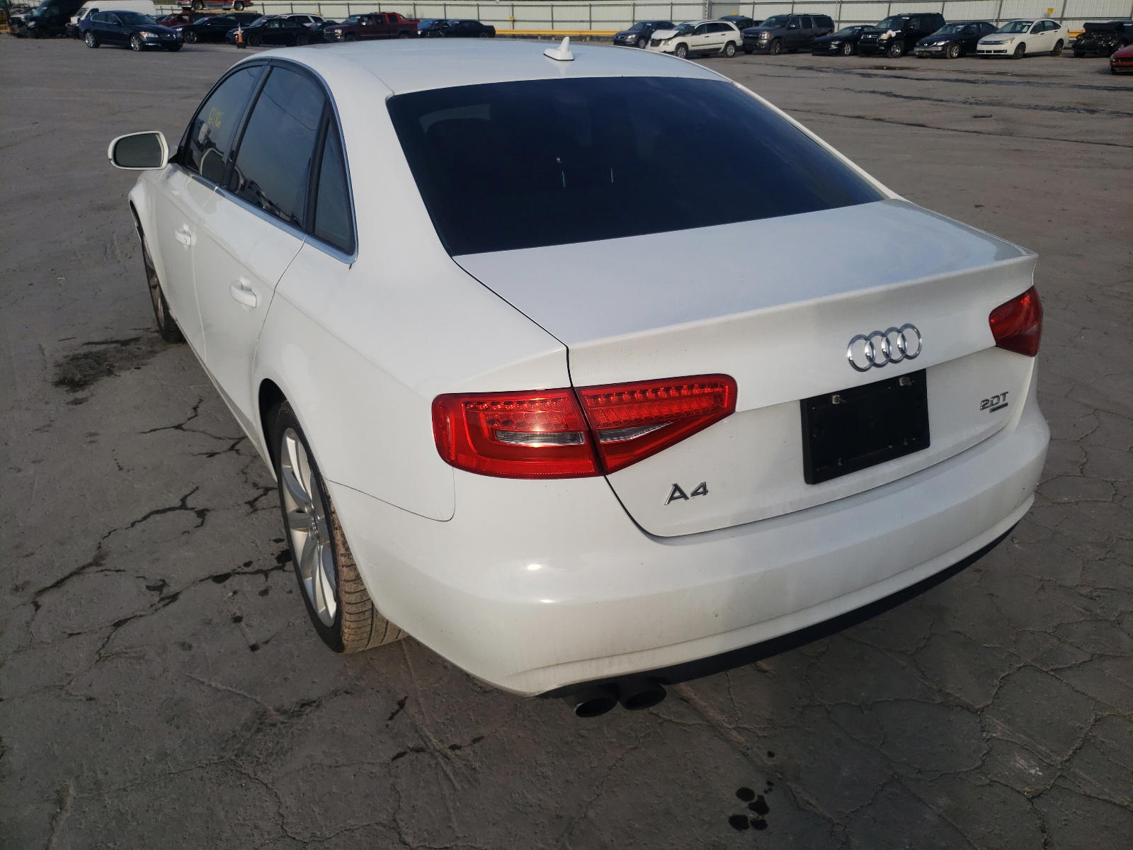 Photo 3 from auction – 2013 AUDI A4 PREMIUM with VIN WAUFFAFL2DN025004