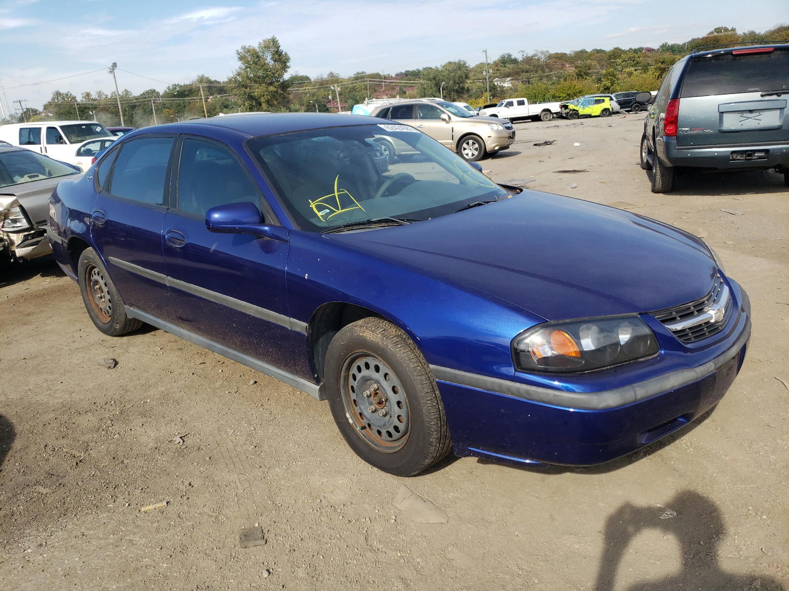 CHEVROLET IMPALA 2005 with VIN 2G1WF52E259172311 - Photo from auction
