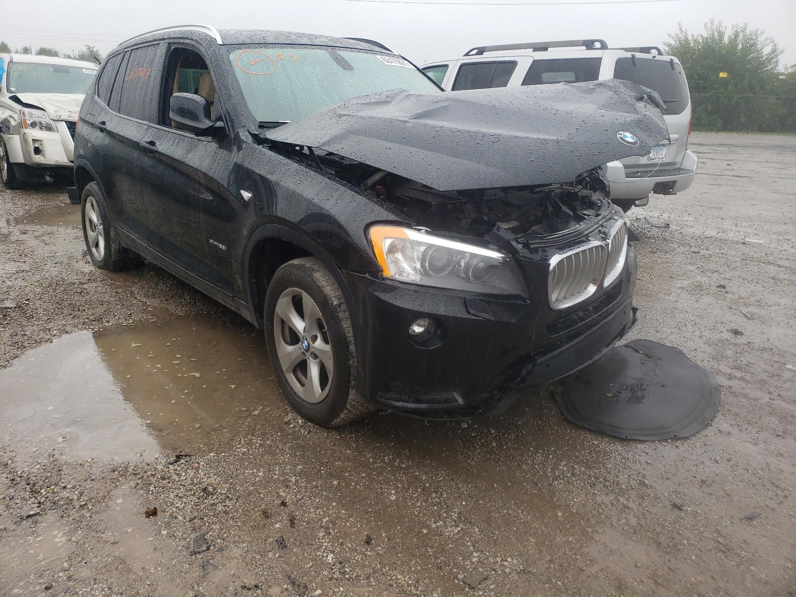 BMW X3 XDRIVE2 2011 with VIN 5UXWX5C50BL701955 - Photo from auction