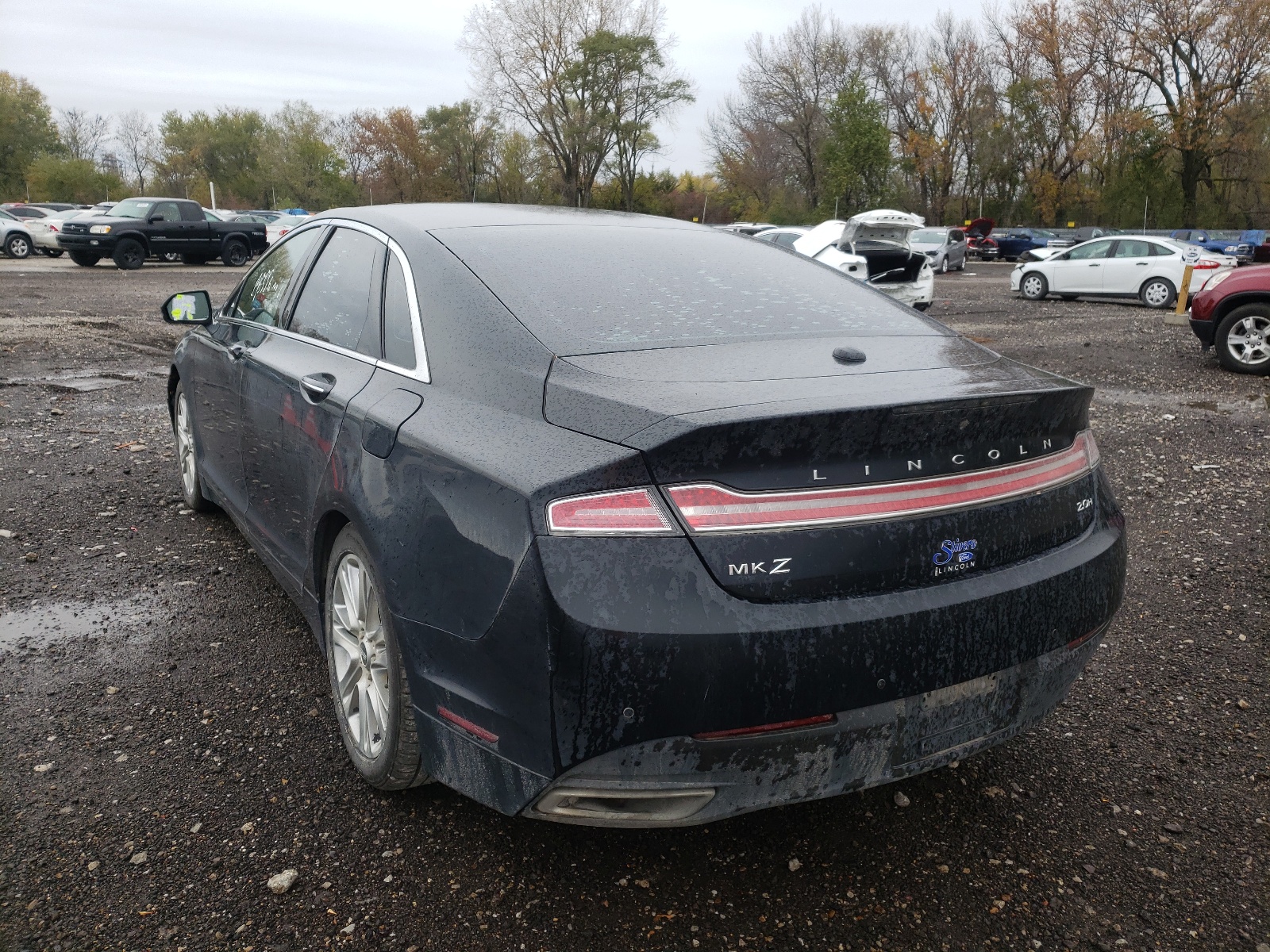 Photo 3 from auction – 2014 LINCOLN MKZ HYBRID with VIN 3LN6L2LU6ER815415