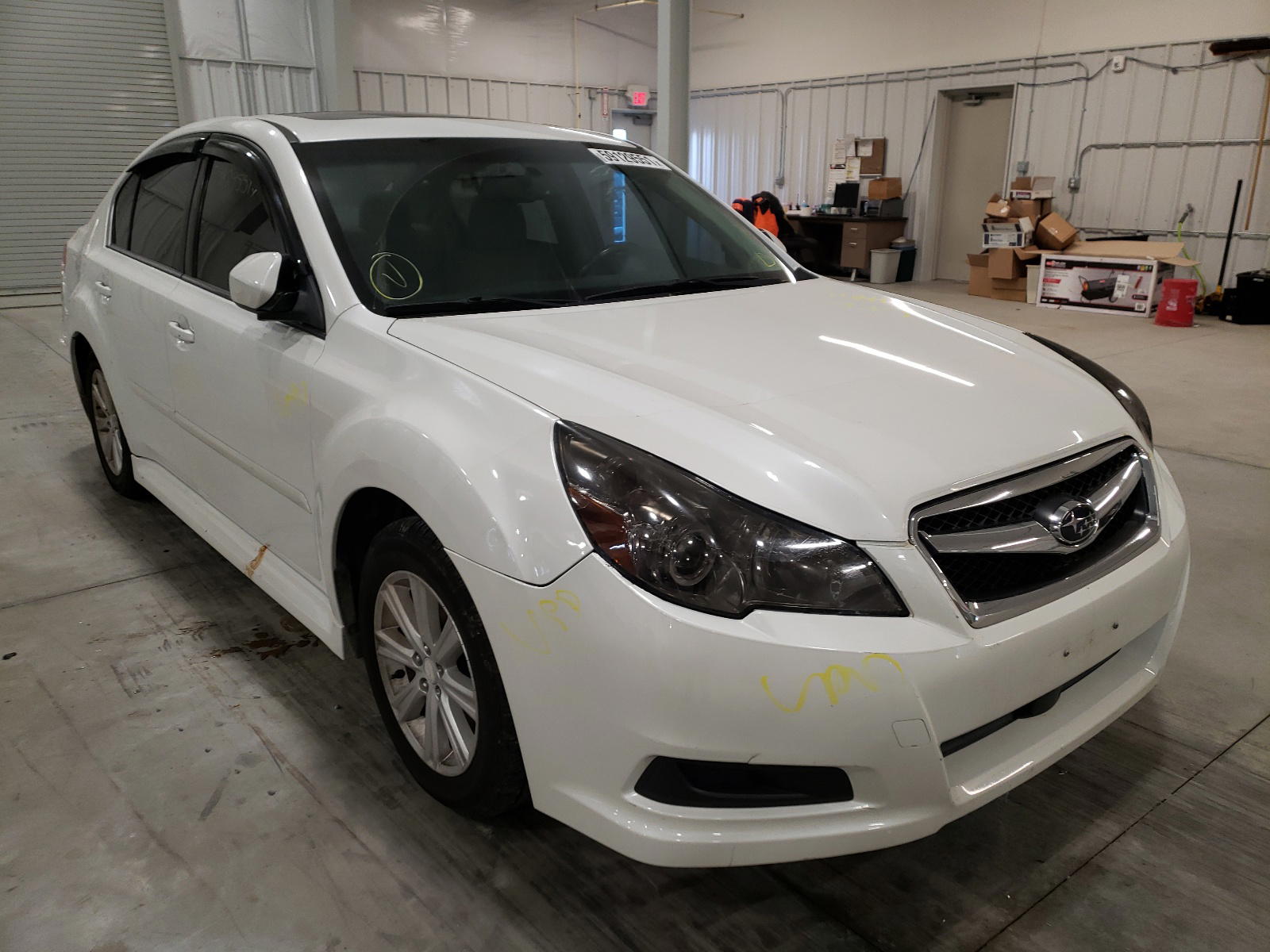 SUBARU LEGACY 2.5 2012 with VIN 4S3BMCG6XC3016394 - Photo from auction