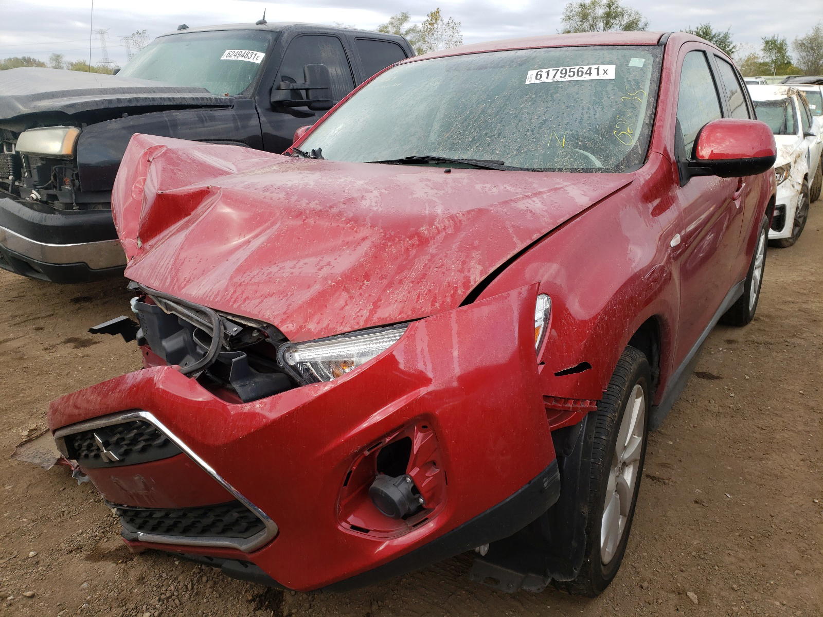 Photo 2 from auction – 2015 MITSUBISHI OUTLANDER with VIN 4A4AR3AU0FE028835