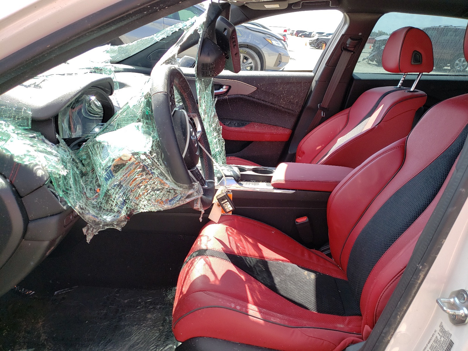 Photo 5 from auction – 2021 ACURA TLX TECH A with VIN 19UUB5F51MA011506