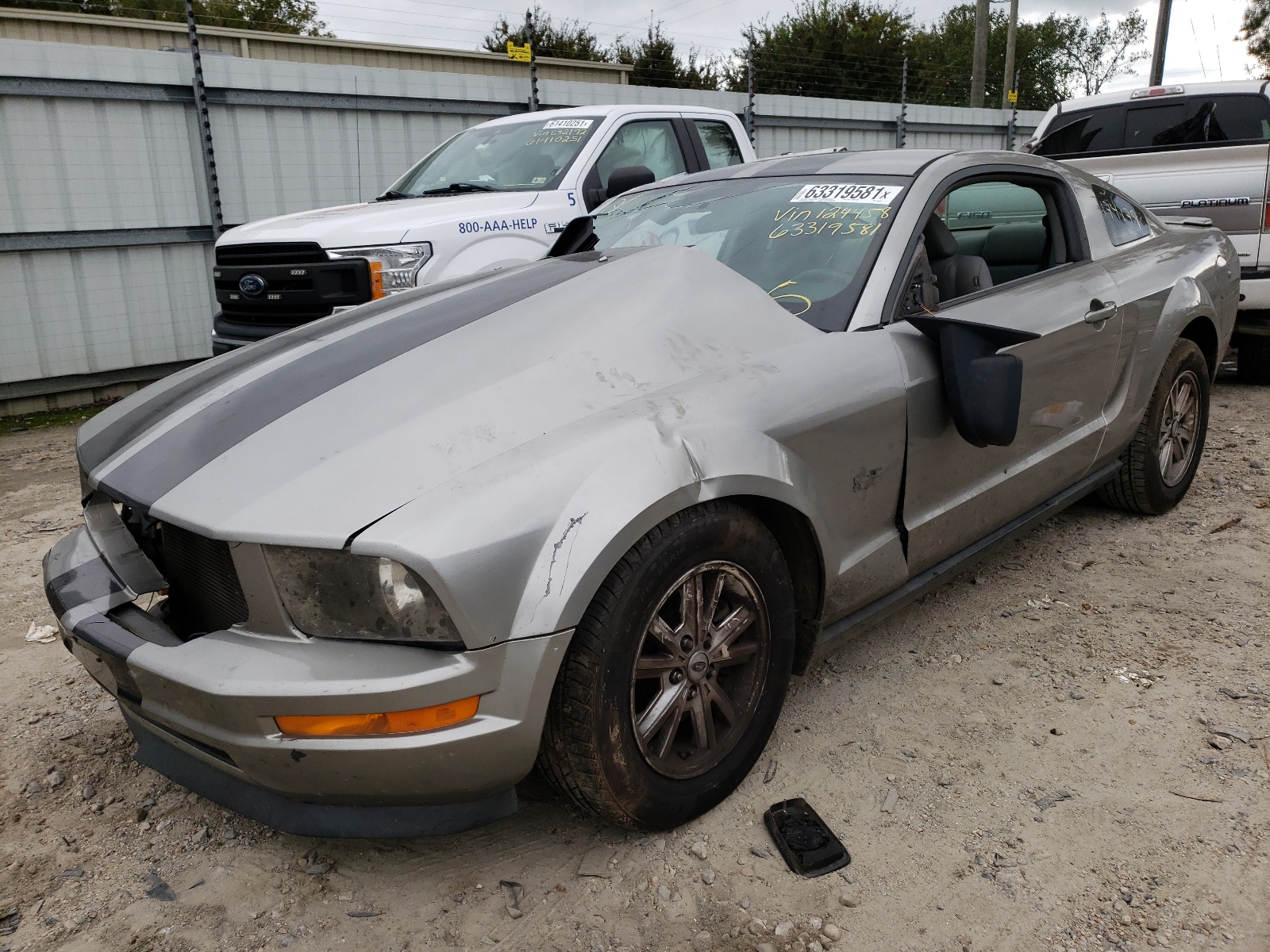 Photo 2 from auction – 2008 FORD MUSTANG with VIN 1ZVHT80N785124458