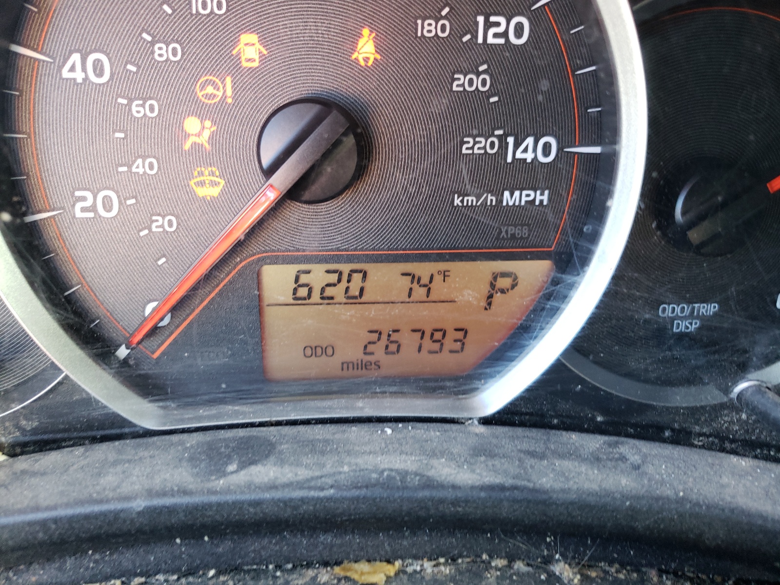 Photo 8 from auction – 2013 TOYOTA YARIS with VIN JTDKTUD38DD550055