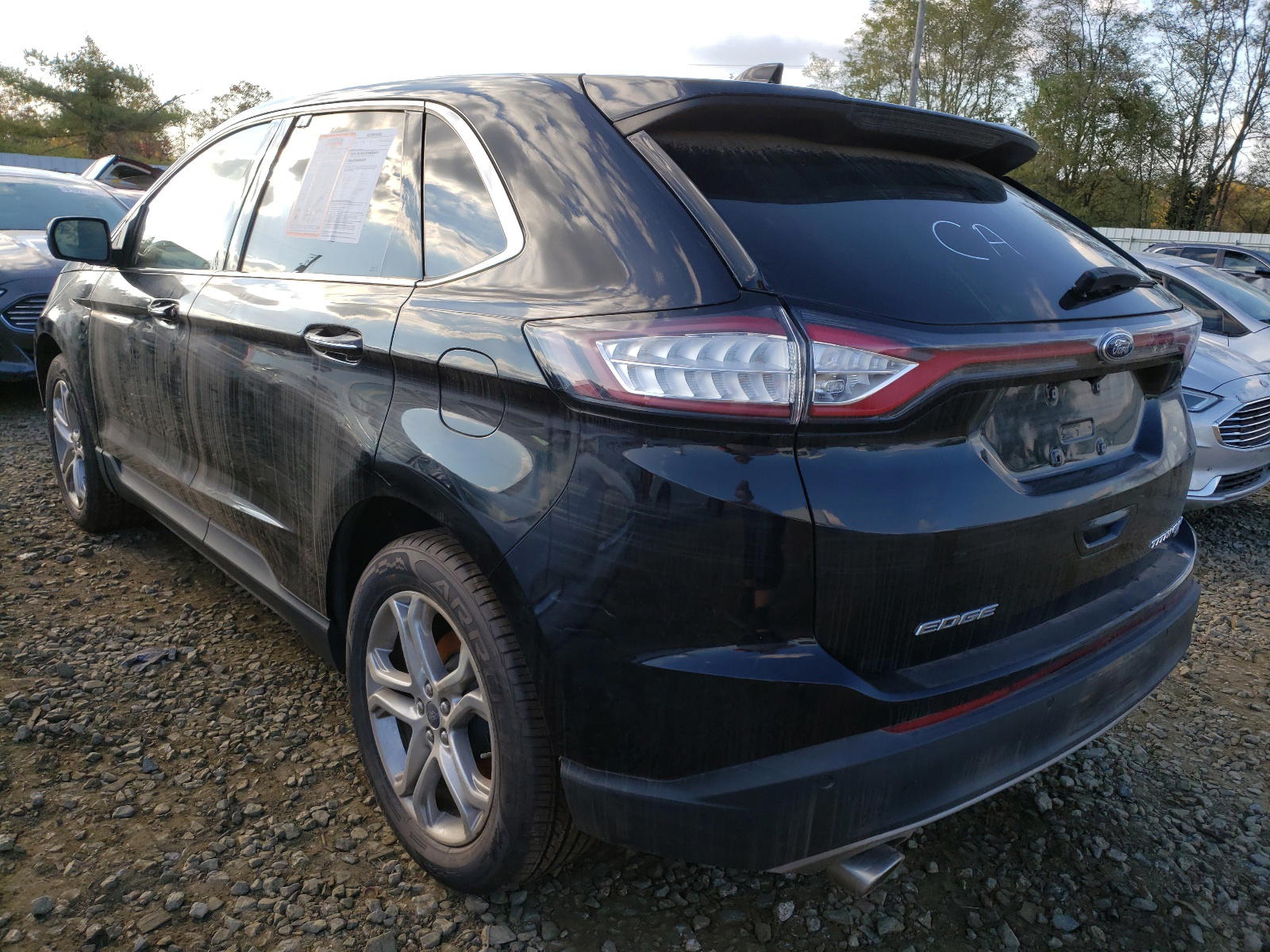 Photo 3 from auction – 2017 FORD EDGE TITAN with VIN 2FMPK4K81HBB33617