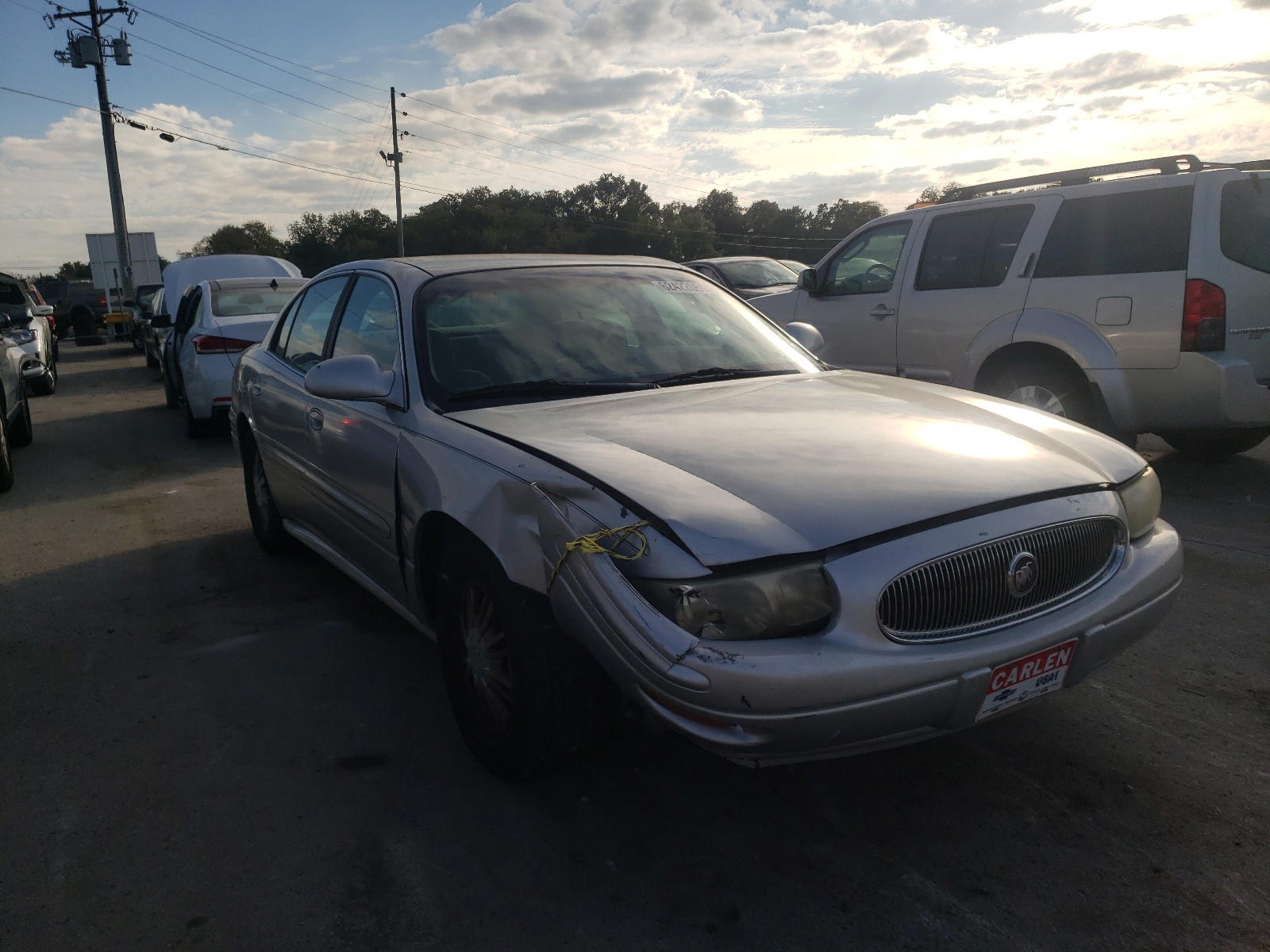 BUICK LESABRE CU 2003 with VIN 1G4HP52K734128092 - Photo from auction