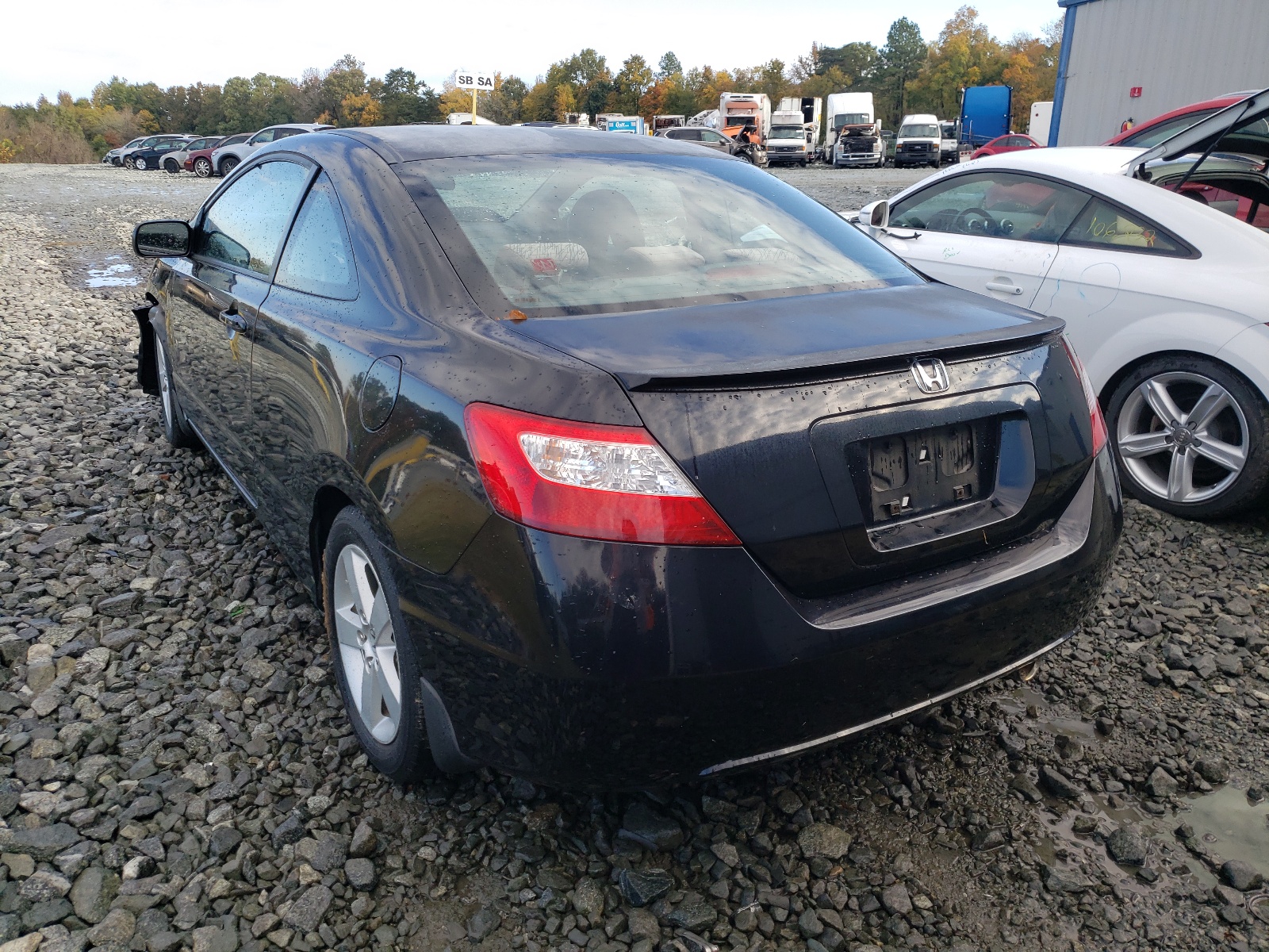 Photo 3 from auction – 2007 HONDA CIVIC EX with VIN 2HGFG11847H548350