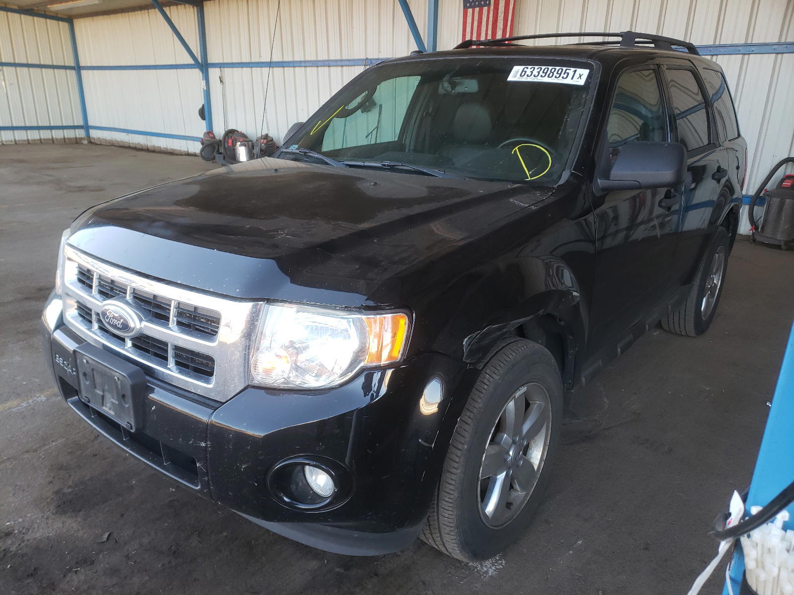 Photo 2 from auction – 2012 FORD ESCAPE XLT with VIN 1FMCU0DG3CKC78369