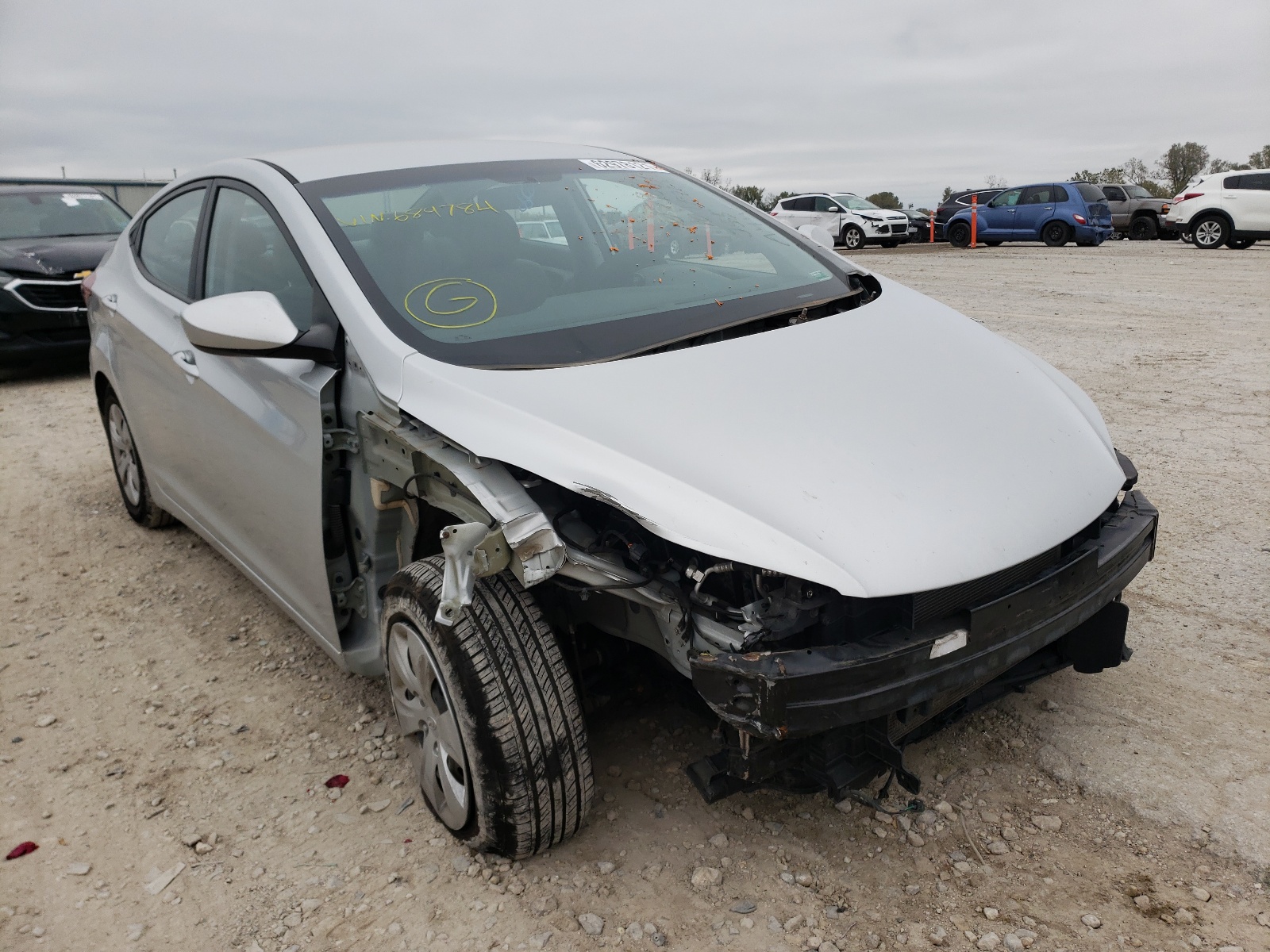 Photo 1 from auction – 2016 HYUNDAI ELANTRA SE with VIN 5NPDH4AE5GH689784